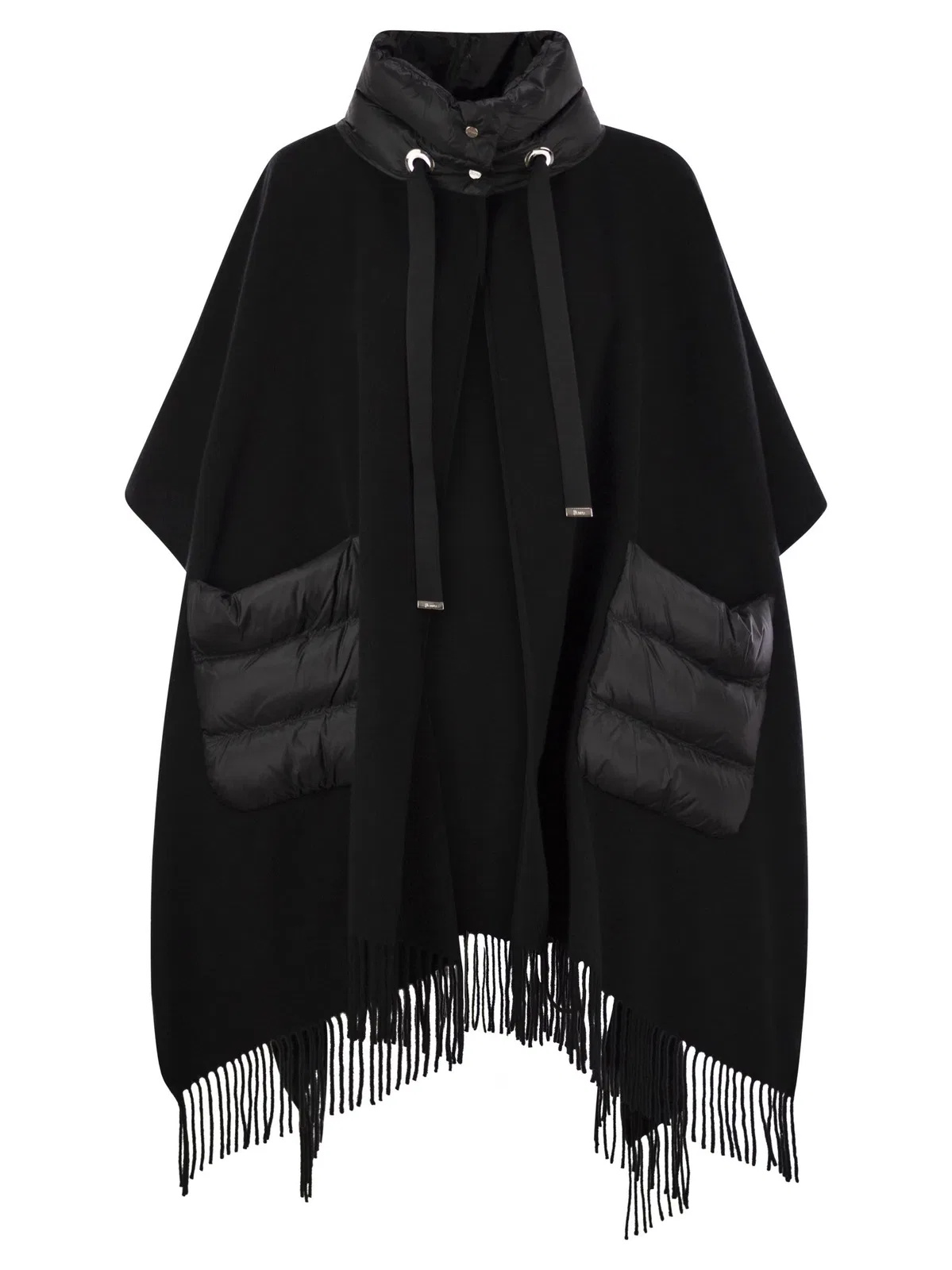 Herno Poncho Resort In Warmy E Nylon Ultraligh