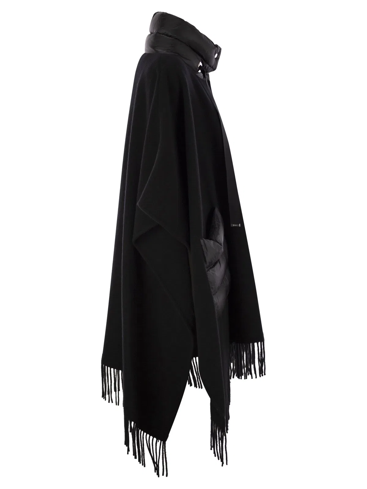 Herno Poncho Resort In Warmy E Nylon Ultraligh