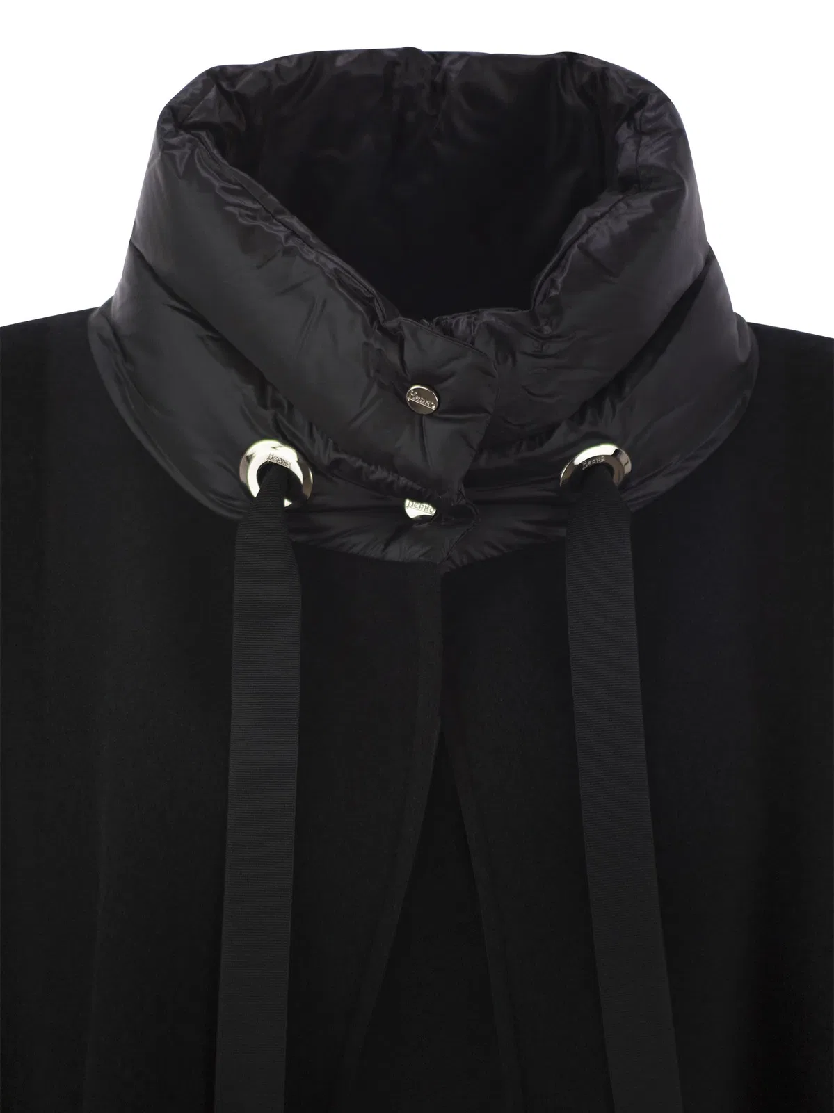 Herno Poncho Resort In Warmy E Nylon Ultraligh