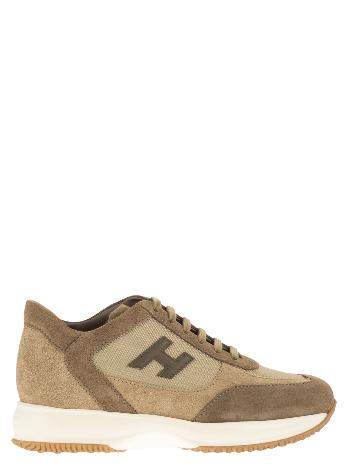 Hogan Interactive - Suede And Fabric Trainers