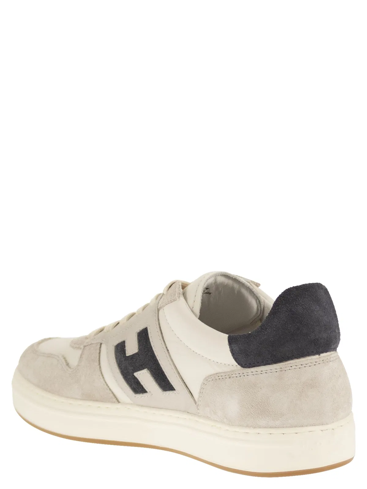 Hogan H668 - Hogan H-Tv Leather And Suede Trai