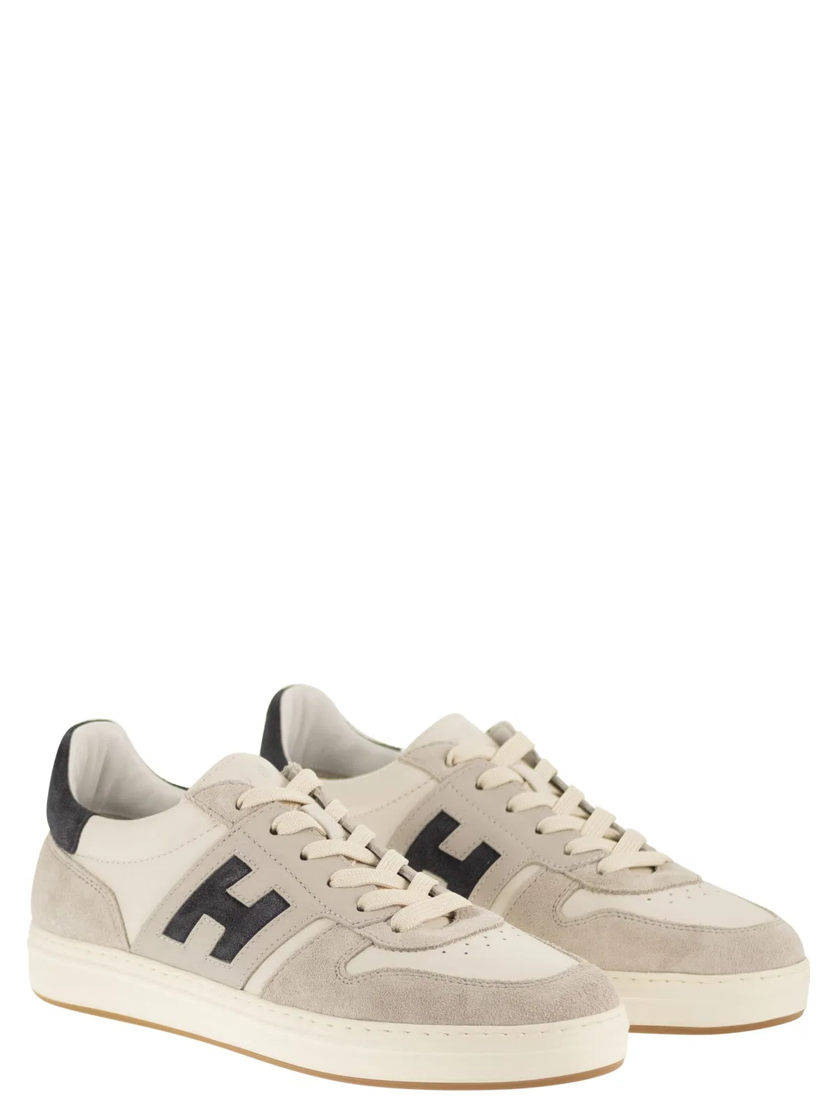 Hogan H668 - Hogan H-Tv Leather And Suede Trai