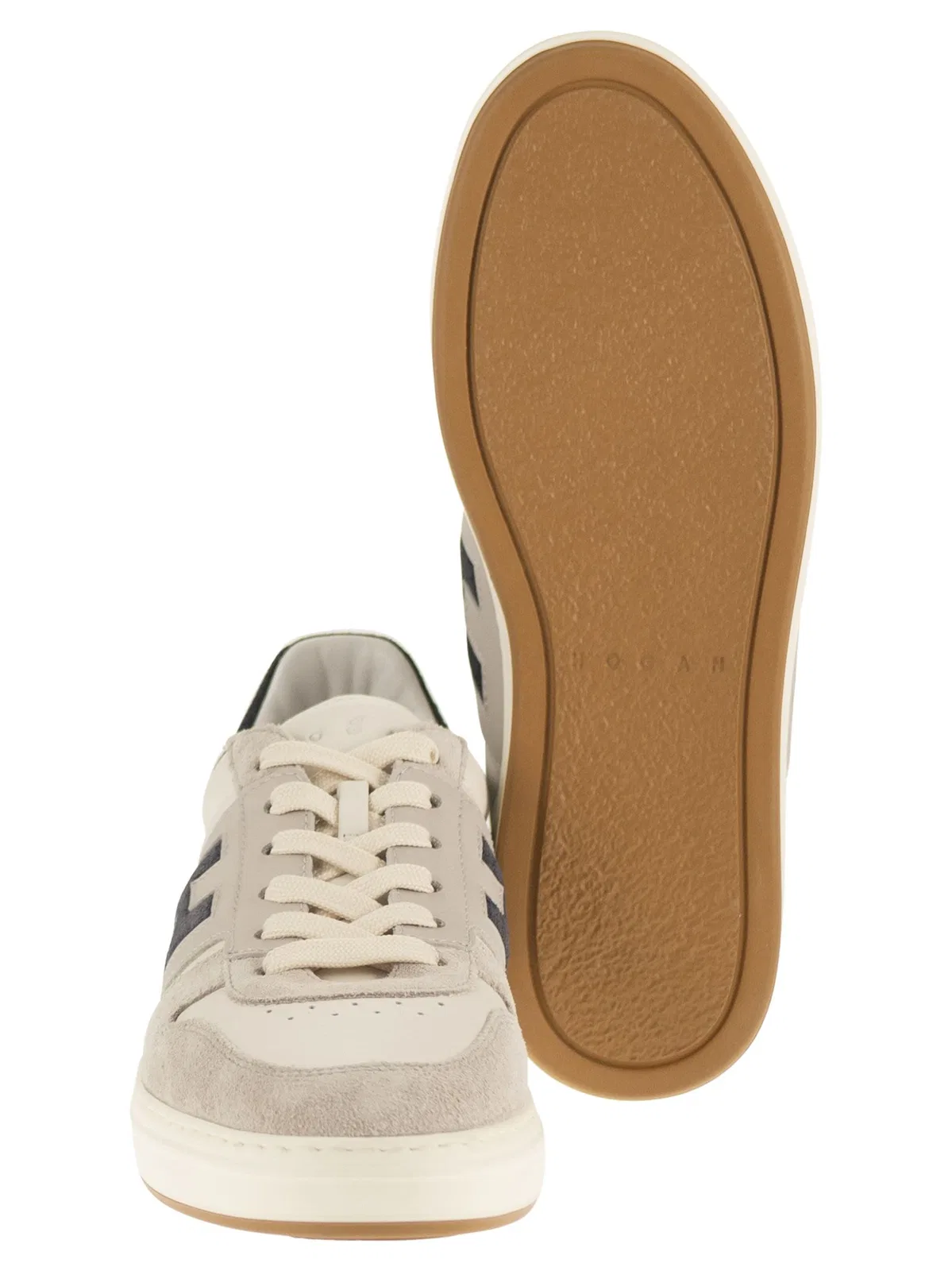 Hogan H668 - Hogan H-Tv Leather And Suede Trai