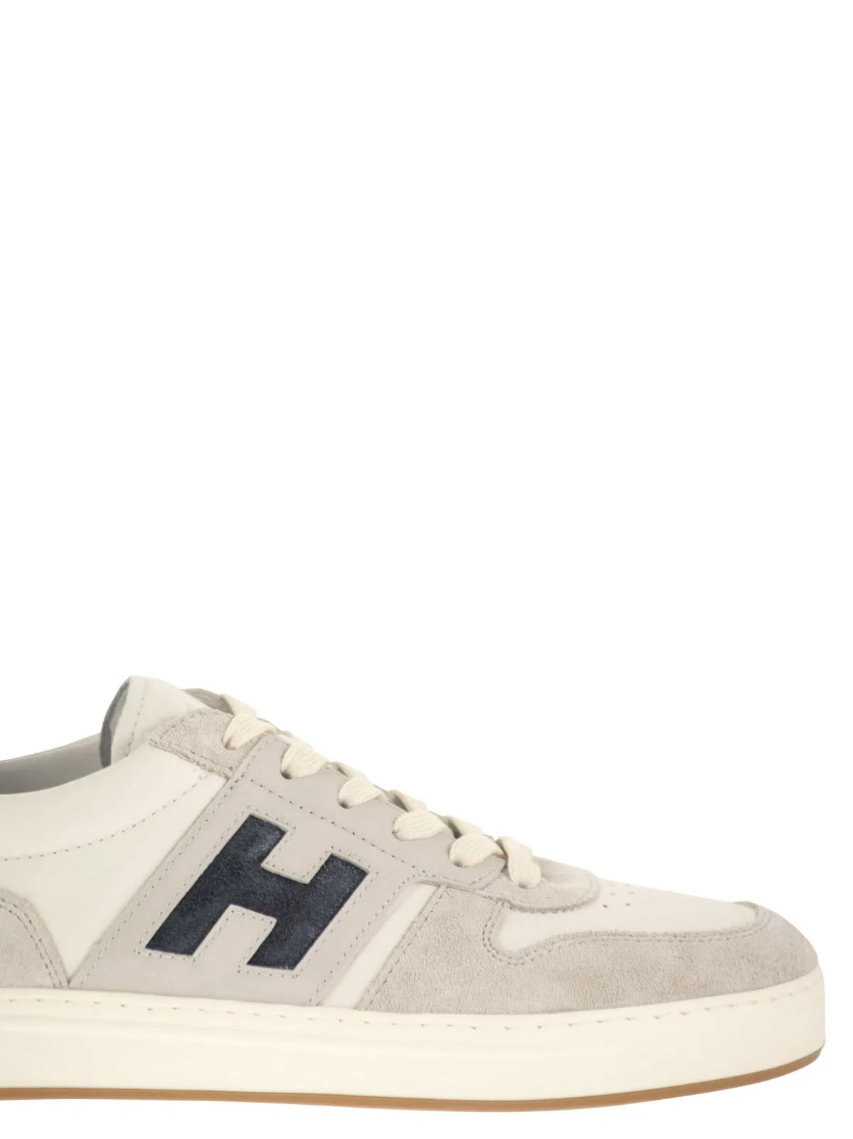 Hogan H668 - Hogan H-Tv Leather And Suede Trai