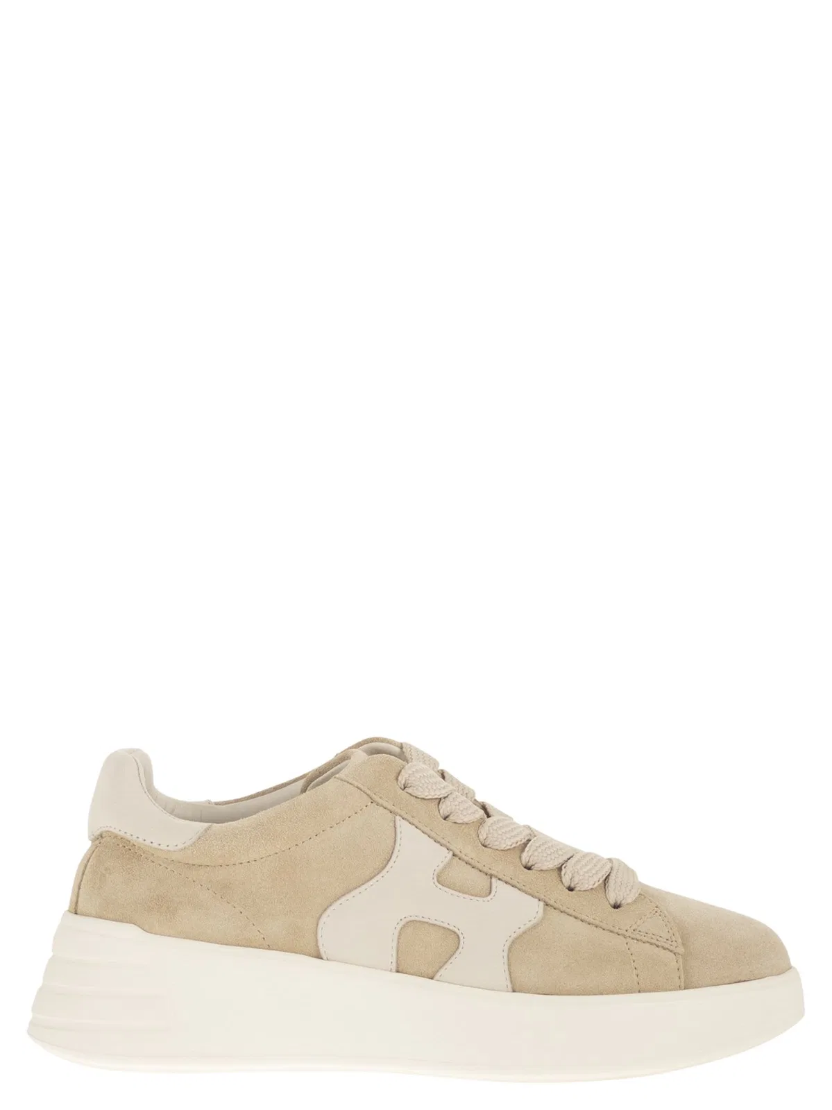 Hogan Rebel H562 - Nubuck Trainers With Side H