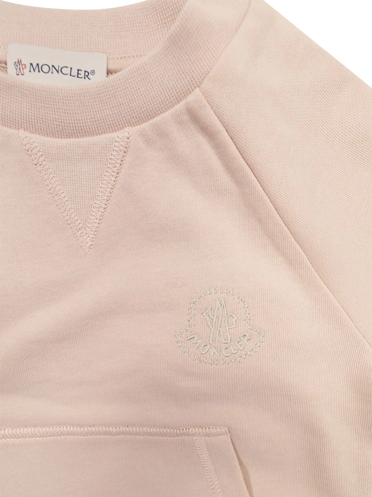 Moncler Overalls With Embroidered Logo
