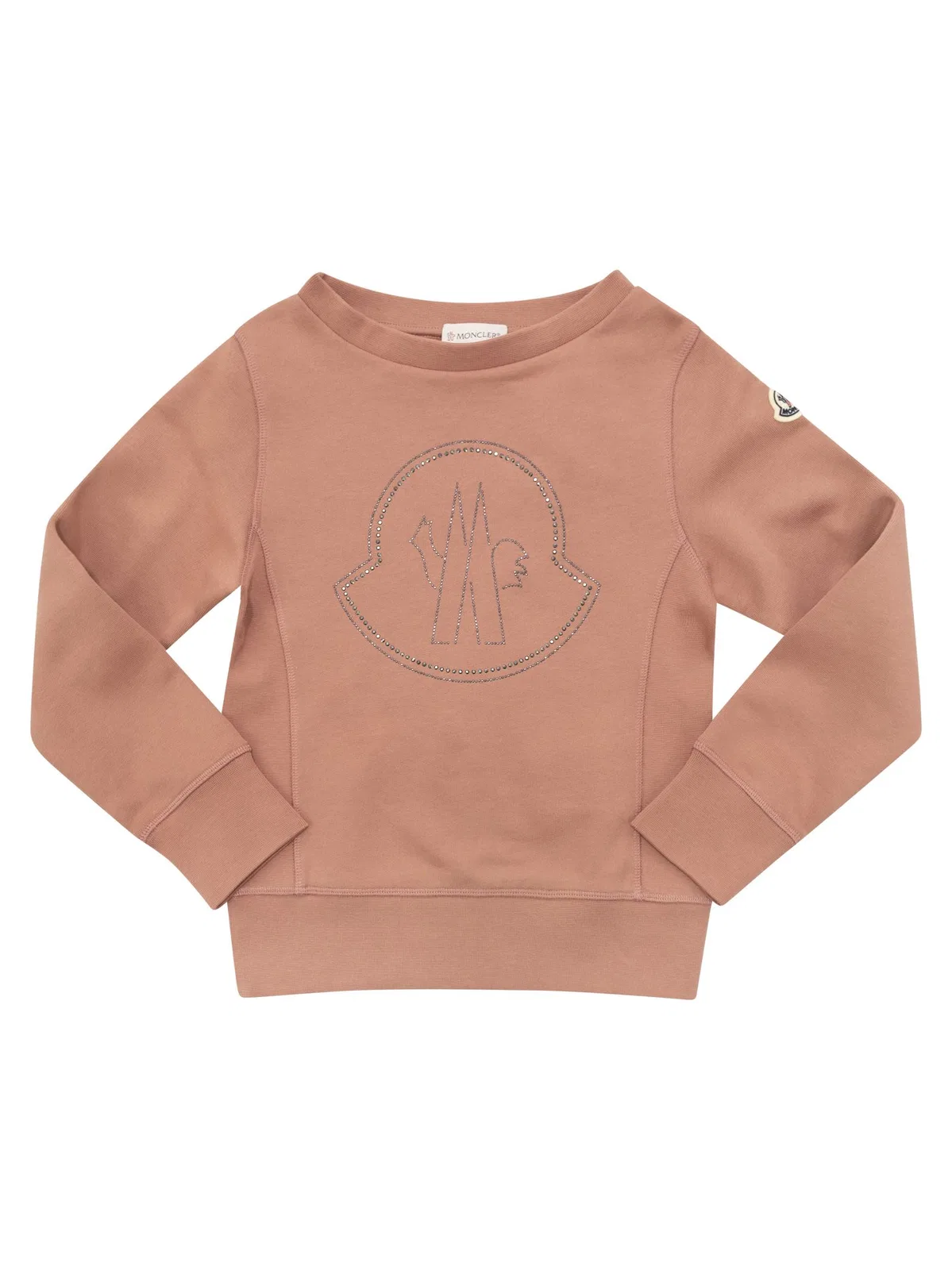Moncler Sweatshirt With Studded Logo