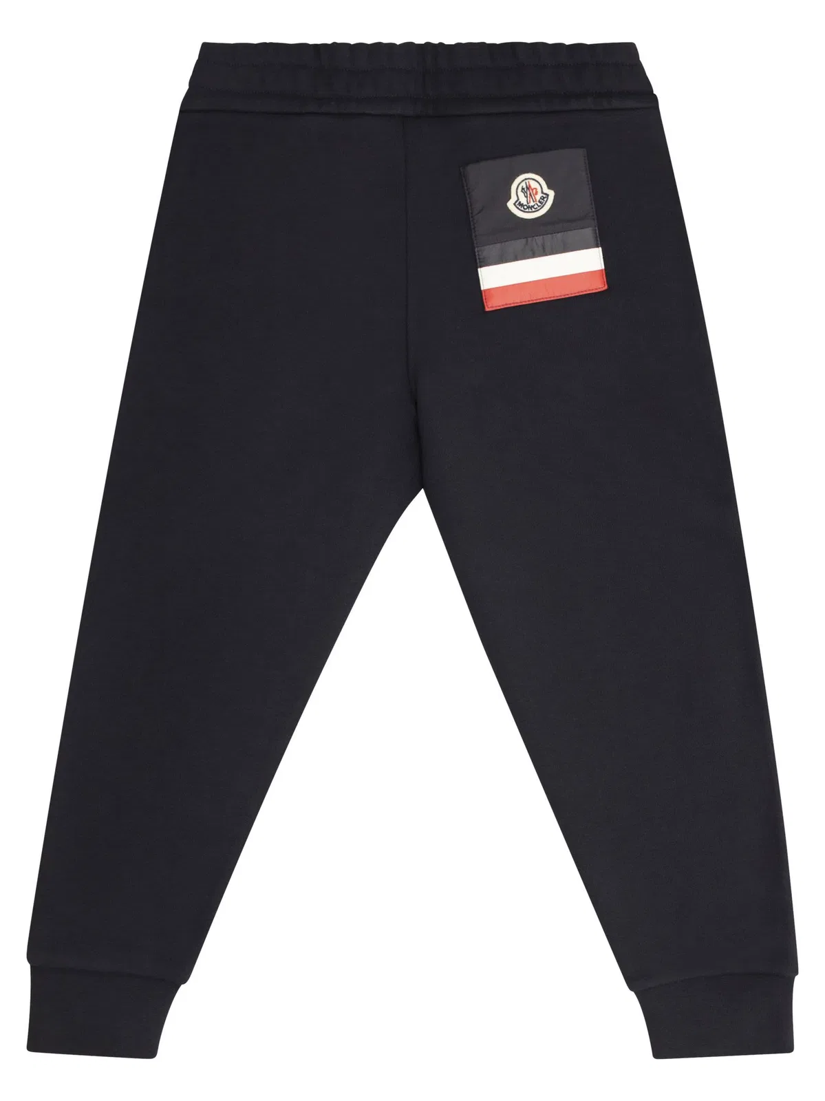 Moncler Sports Trousers With Tricolour Pocket