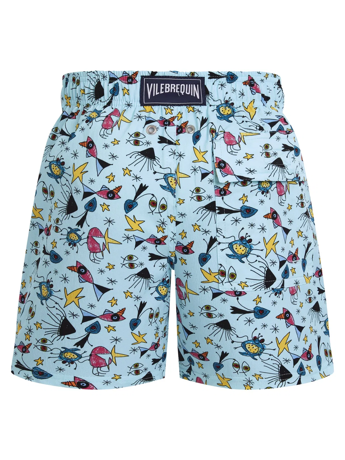 Vilebrequin Boys' Turtle Print Swimming Trunks
