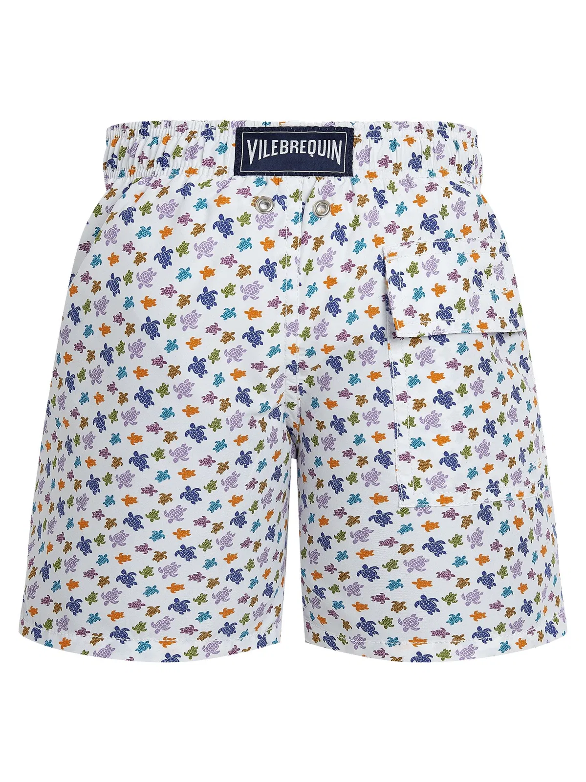 Vilebrequin Boysโ Recycled Polyamide Swim Shorts Wit