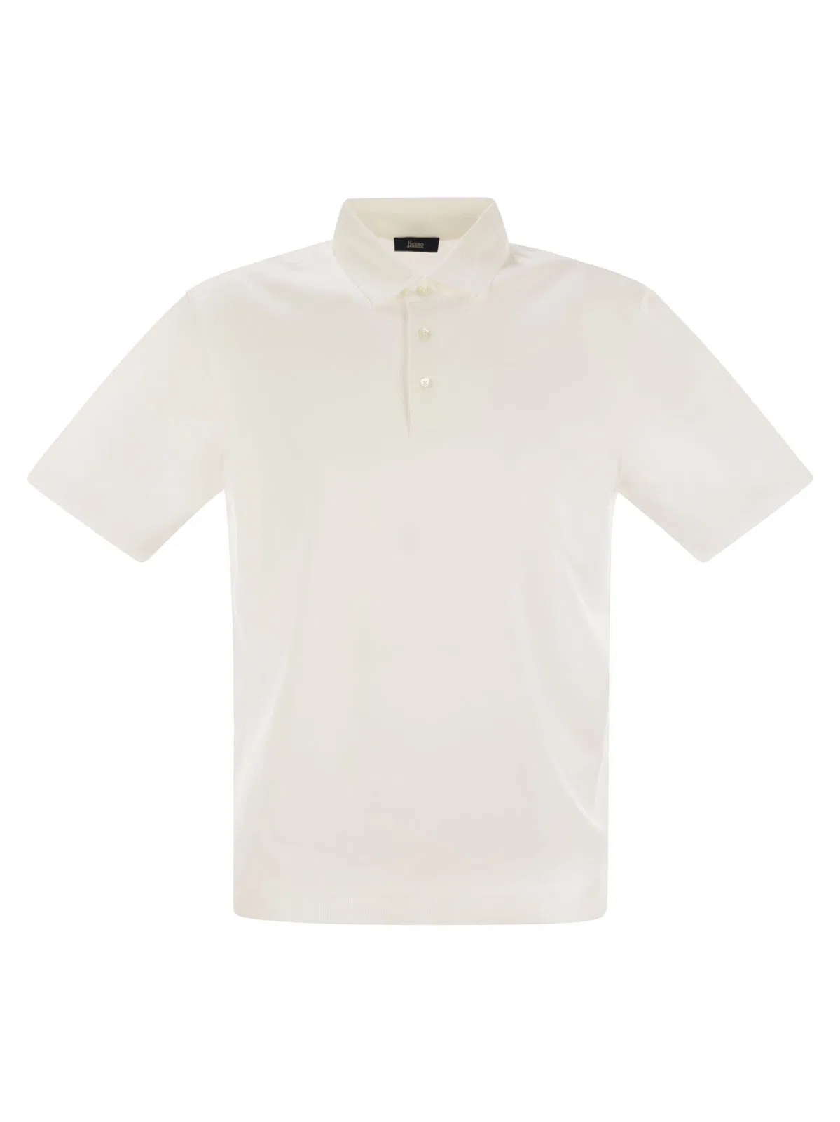 Herno Cotton Jersey Polo Shirt