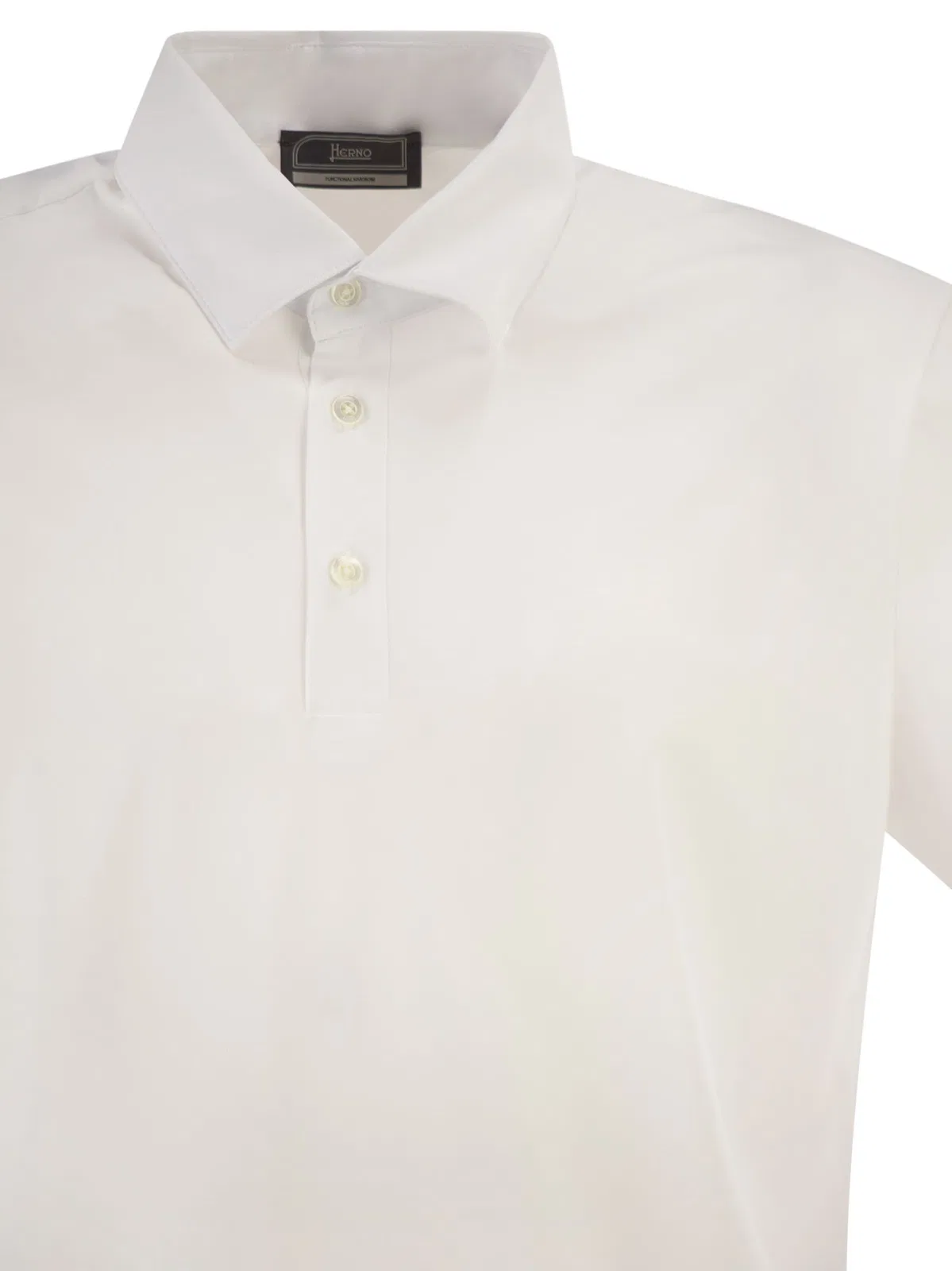 Herno Technical Functional Fabric Polo Shirt