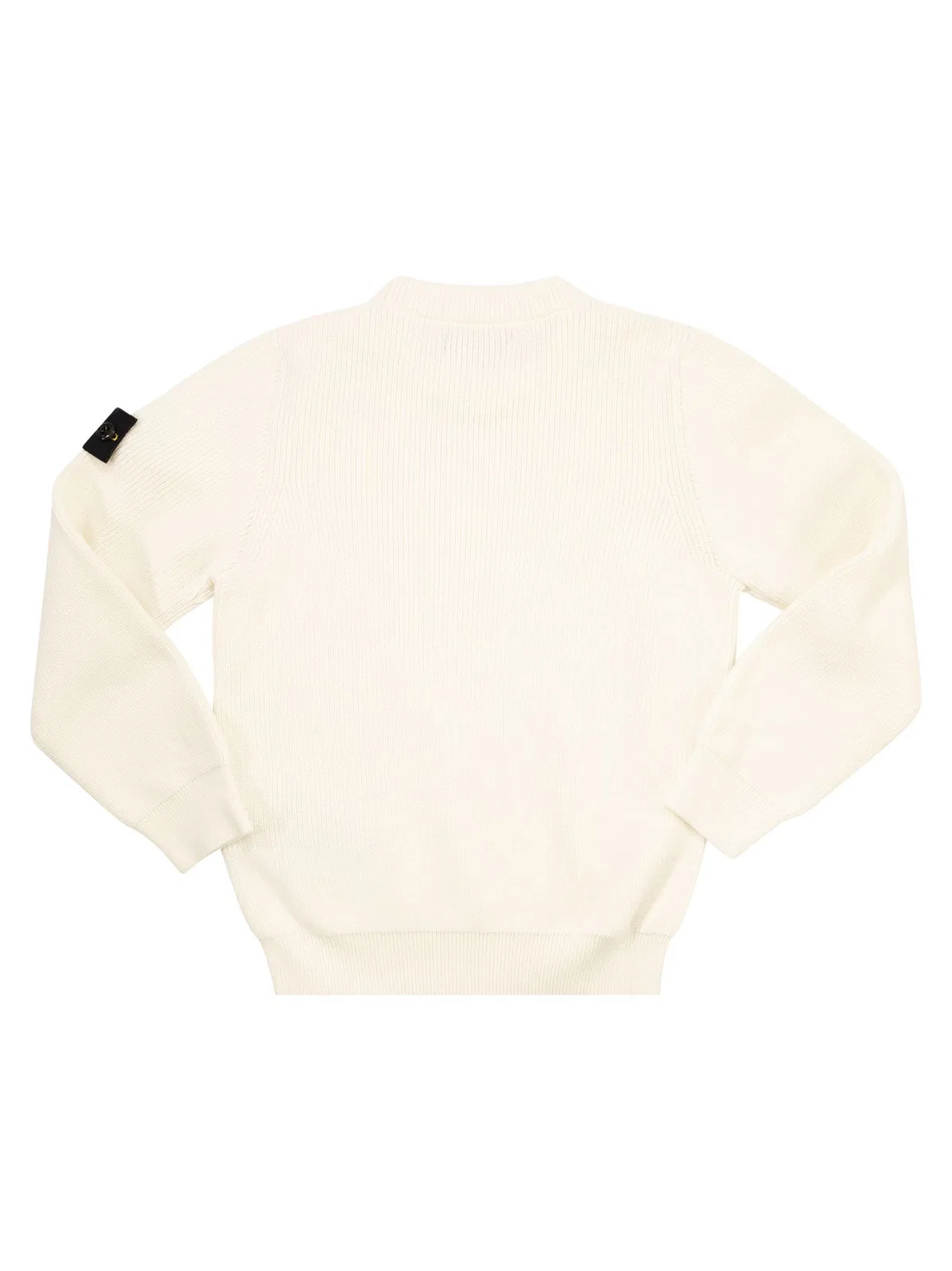 Stone Island Ribbed Cotton Crewneck Sweater