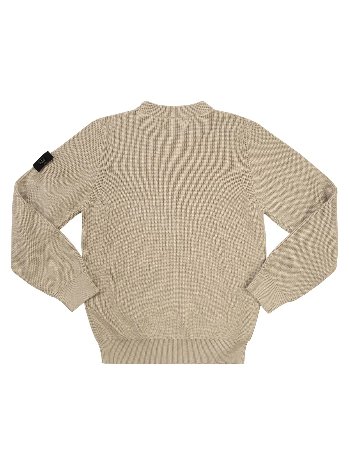 Stone Island Ribbed Cotton Crewneck Sweater