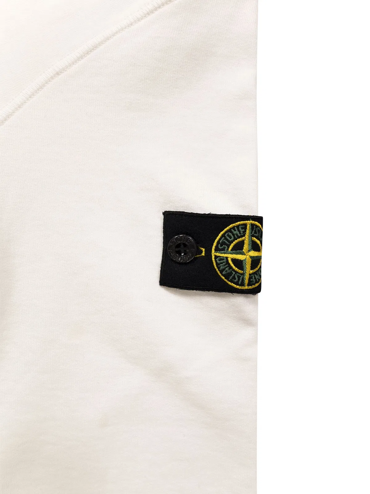 Stone Island Sweatshirt With Contrasting Colour Butto