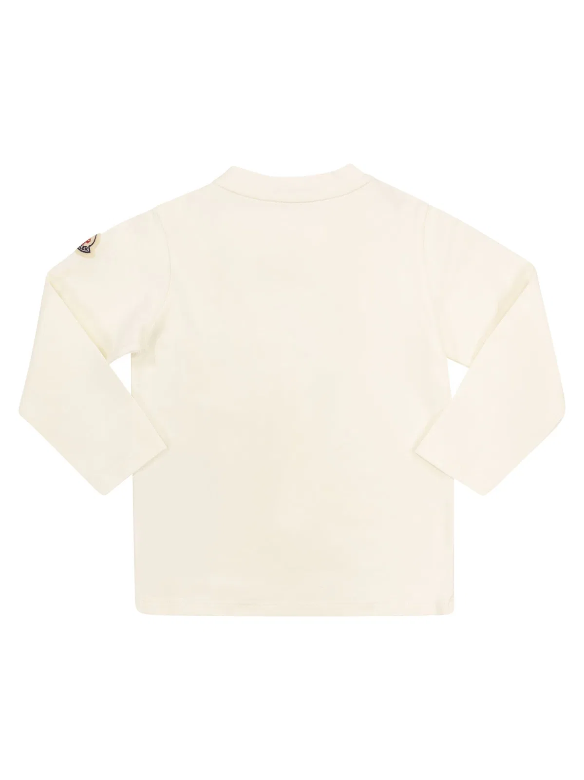 Moncler Cotton T-Shirt With Printed Bear Motif A
