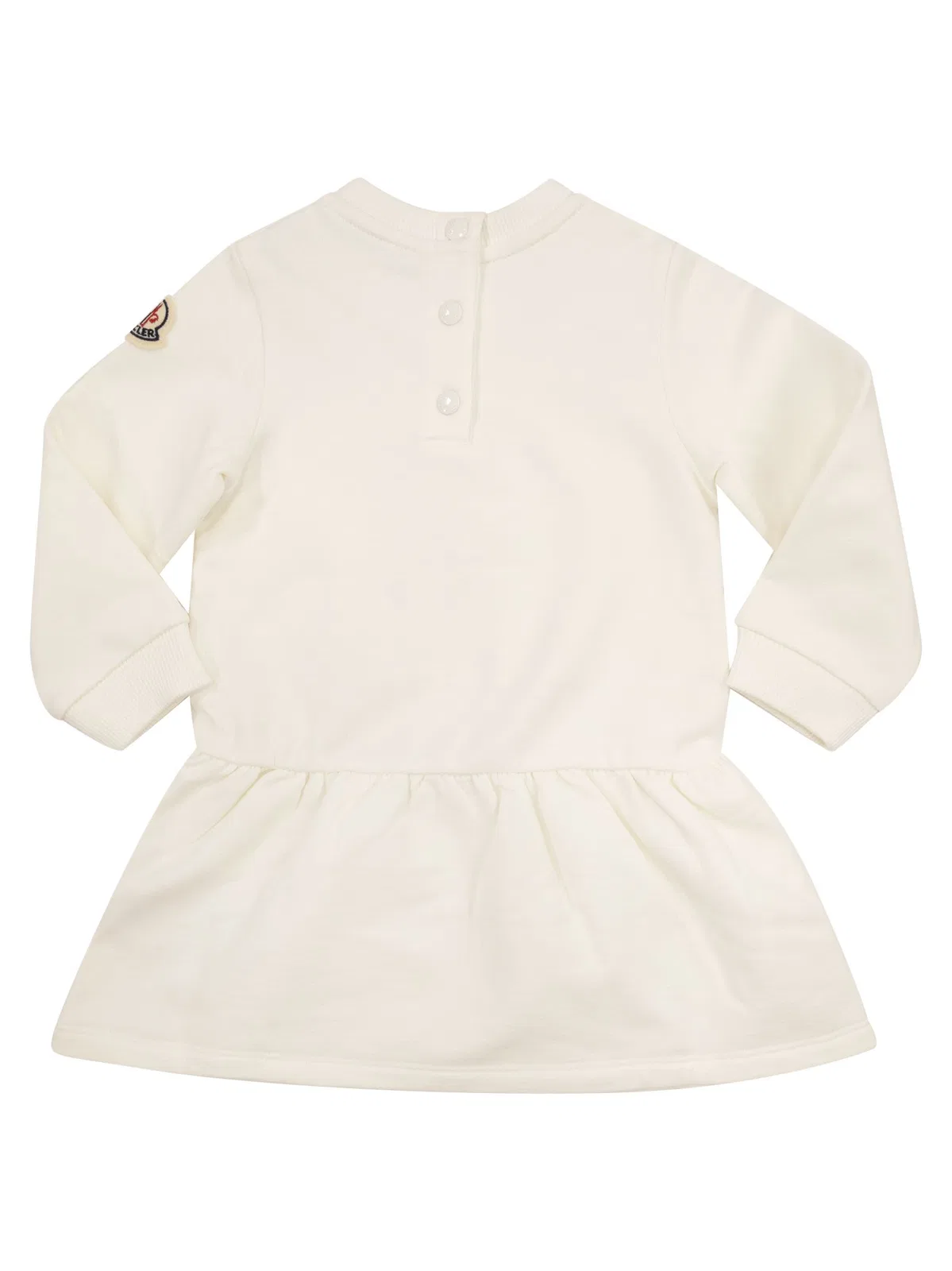 Moncler Cotton Dress With Heart Pattern