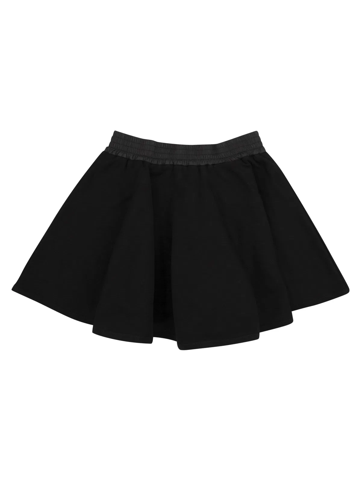 Moncler Flared Mini Skirt In Cotton