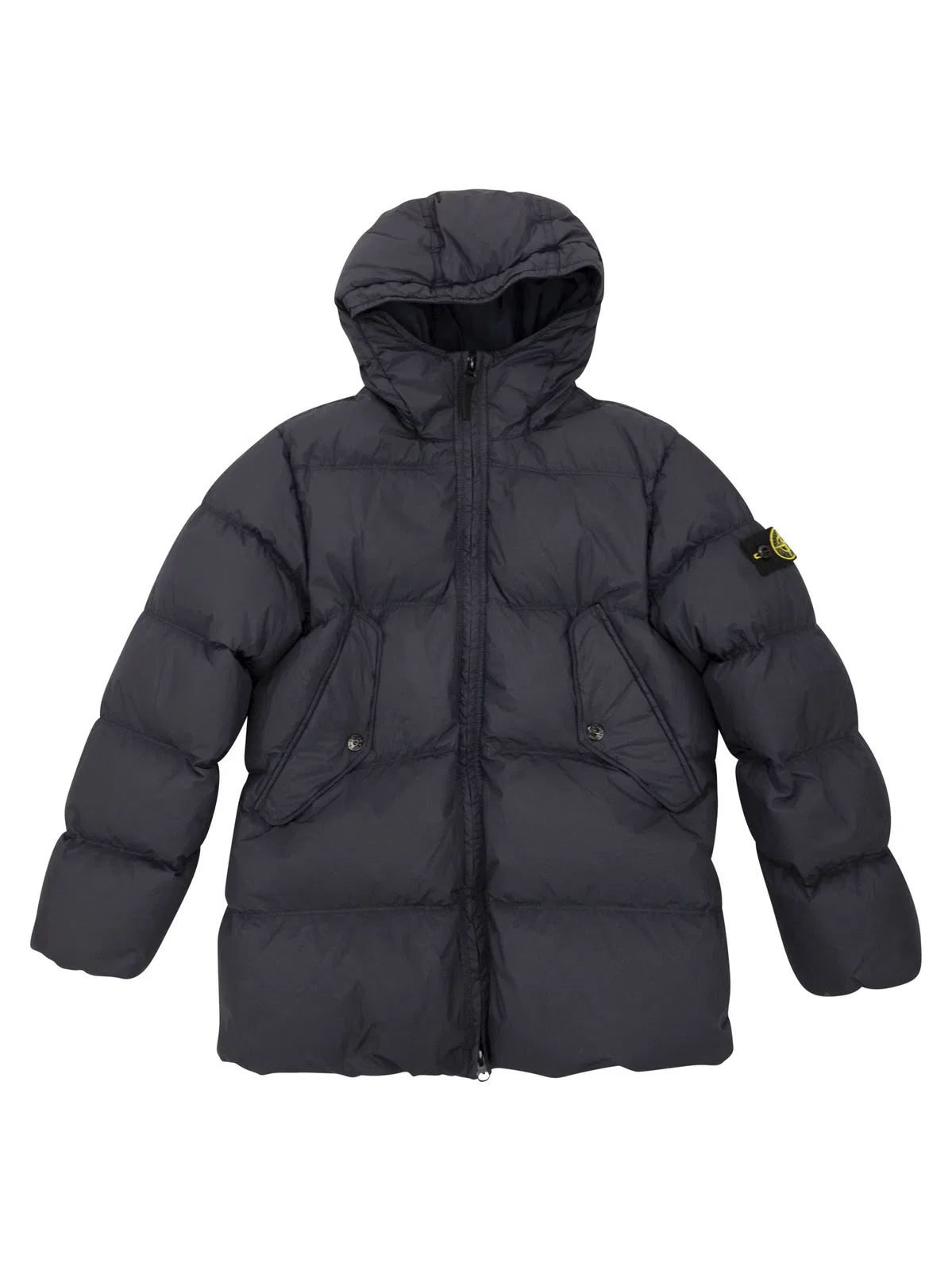 Stone Island Down-Filled Parka With Water Repellent F