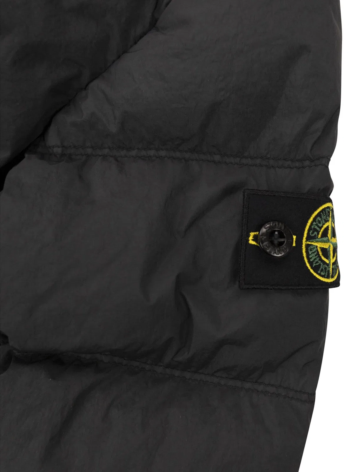 Stone Island Down-Filled Parka With Water Repellent F