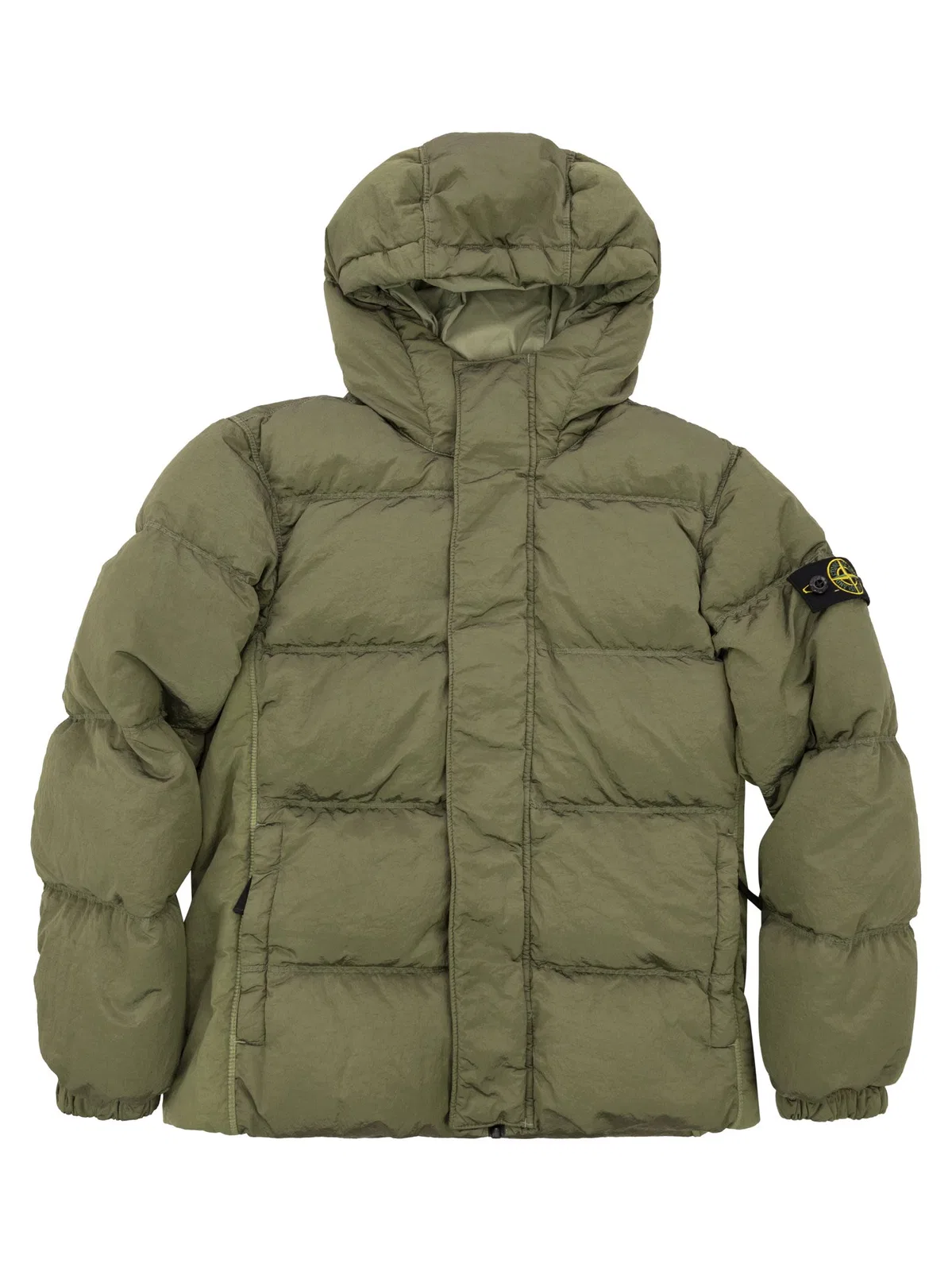 Stone Island Down-Filled Parka With Water Repellent F