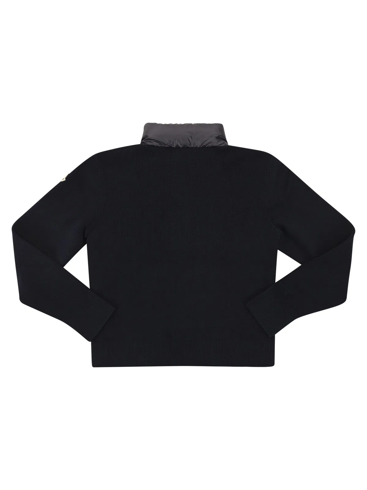 Moncler Three-Colour Padded Cotton Cardigan With