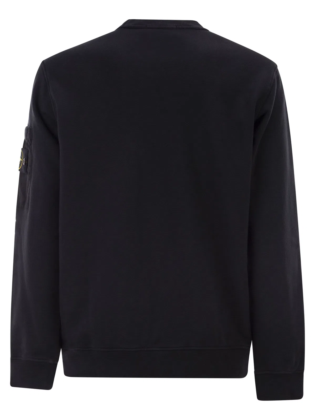Stone Island Regular Fit Crew Neck Sweatshirt With Se