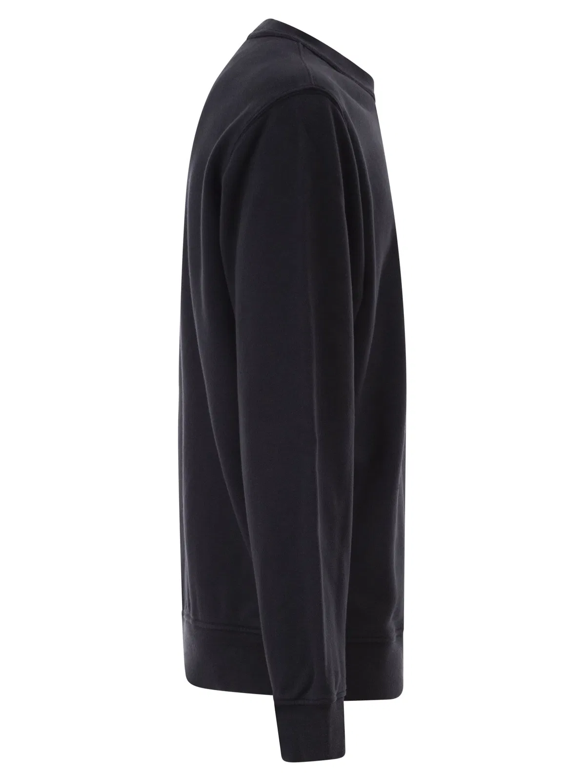 Stone Island Regular Fit Crew Neck Sweatshirt With Se