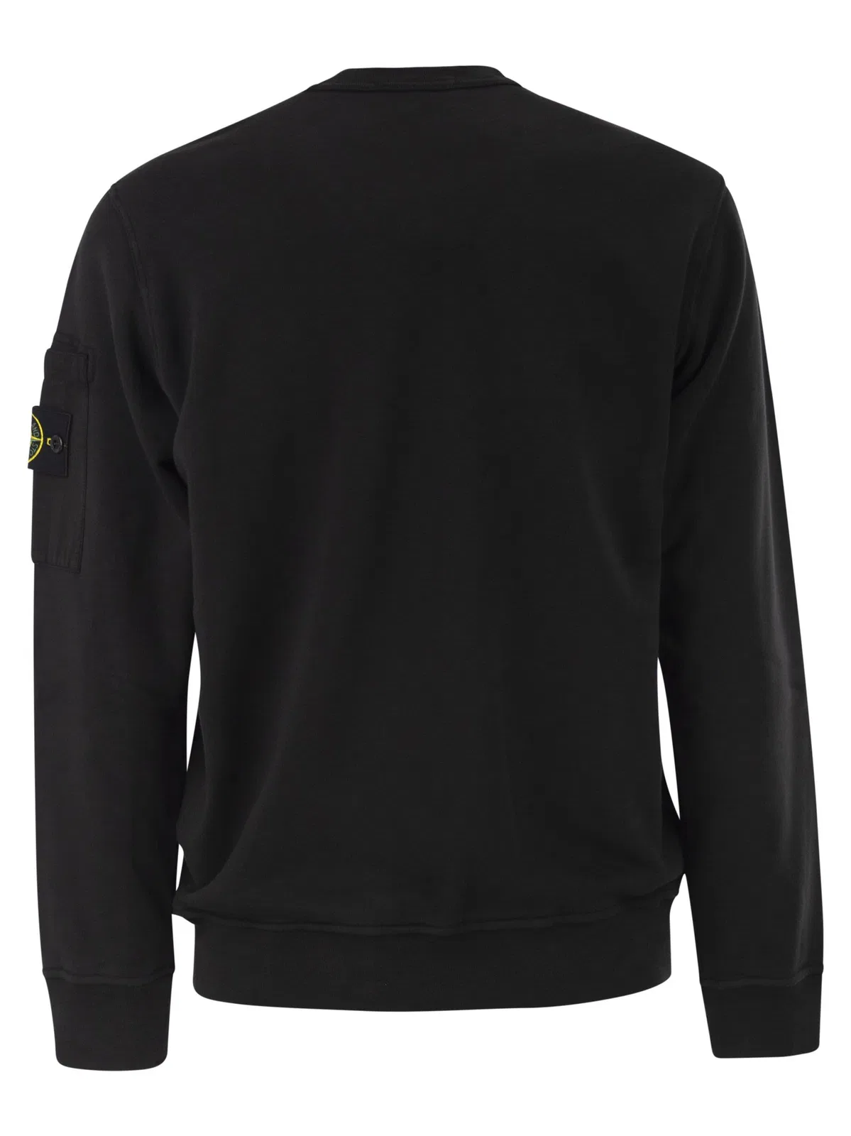 Stone Island Regular Fit Crew Neck Sweatshirt With Se