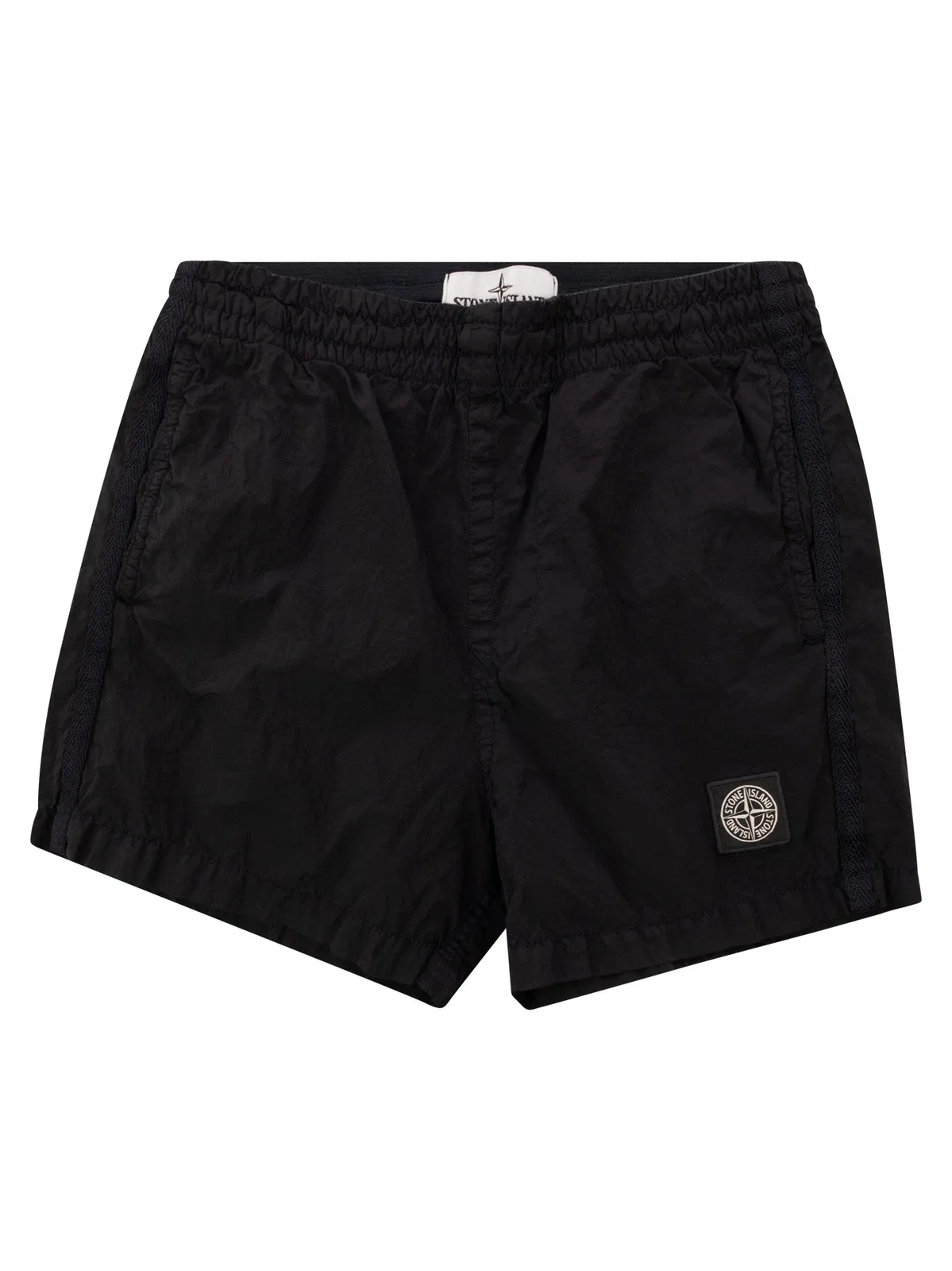 Stone Island Regular Fit Swim Shorts With Cargo Pocke