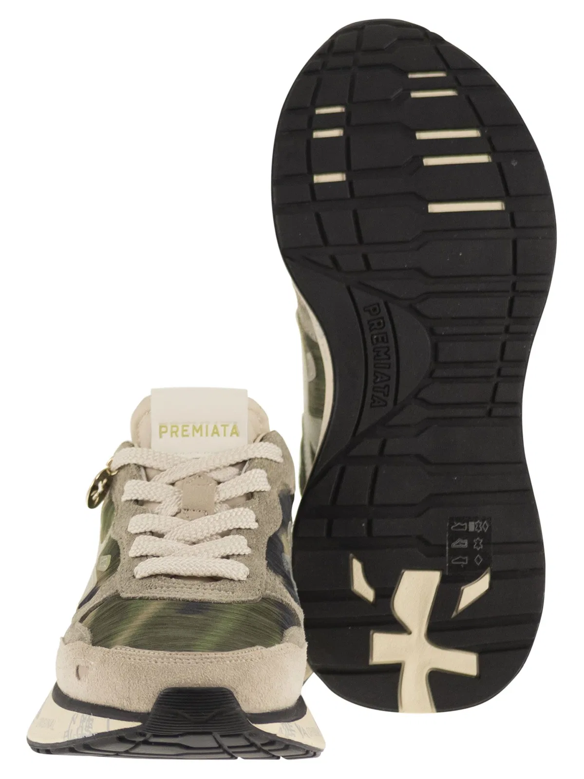 Premiata Lauryn 8185 - Camouflage Fabric Trainers