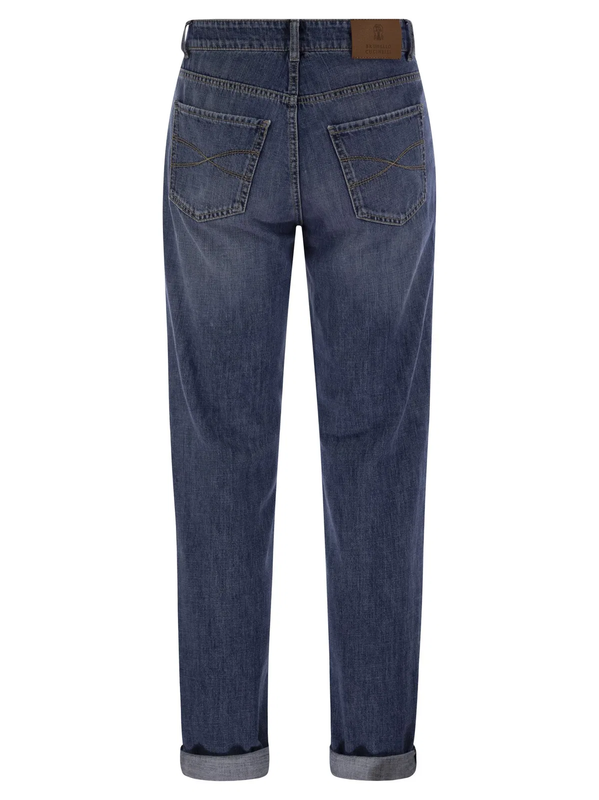 Brunello Cucinelli Five-Pocket Traditional Fit Trousers In 