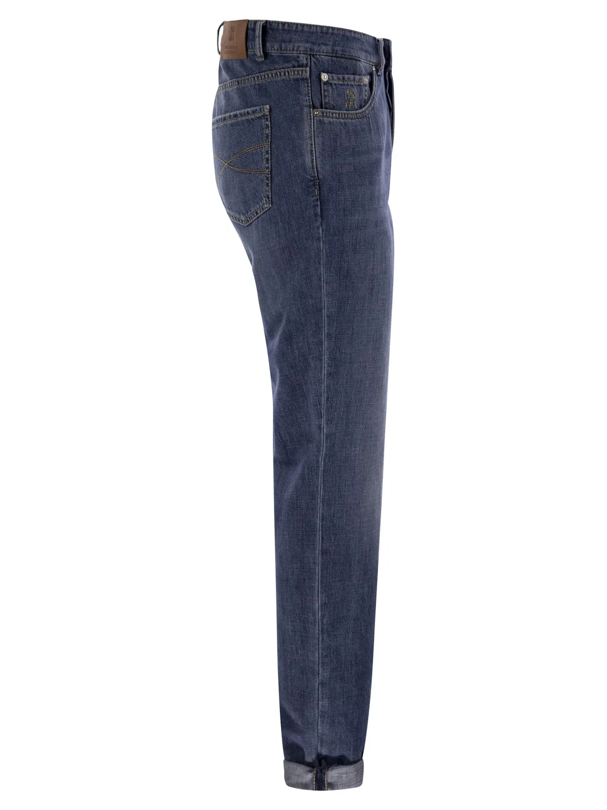 Brunello Cucinelli Five-Pocket Traditional Fit Trousers In 