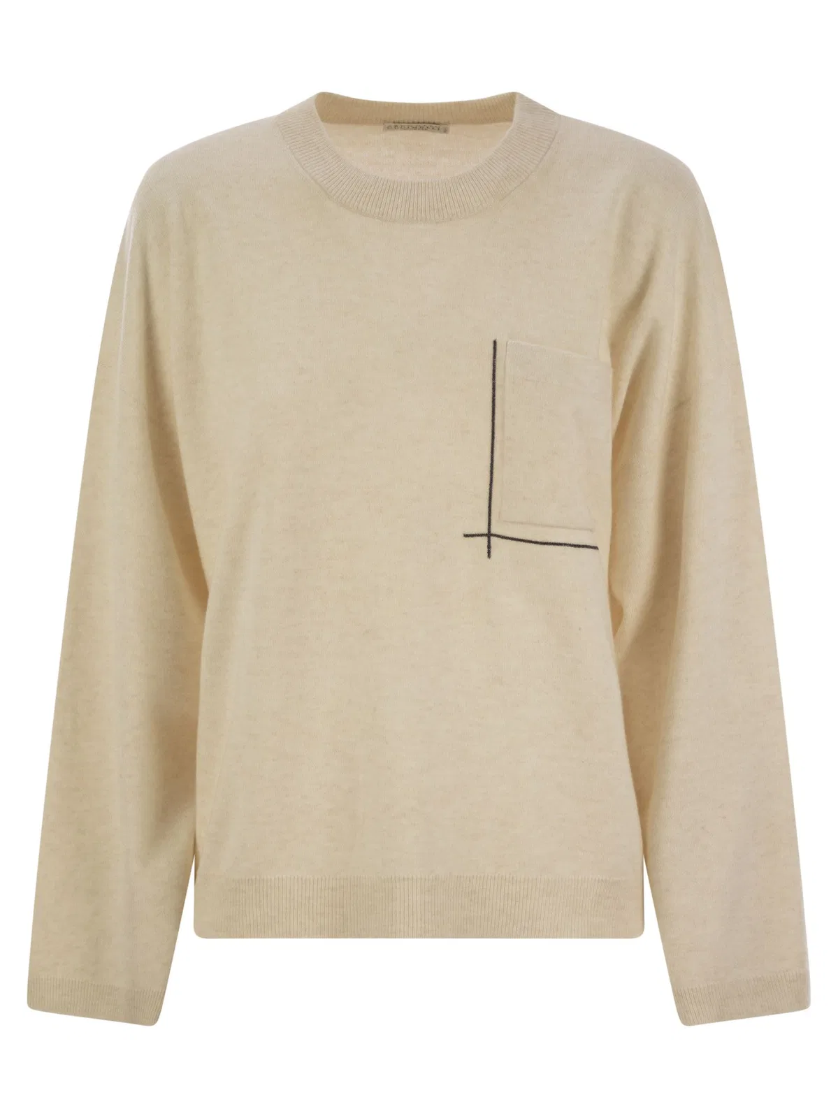 Brunello Cucinelli Virgin Wool, Cashmere And Silk Sweater W