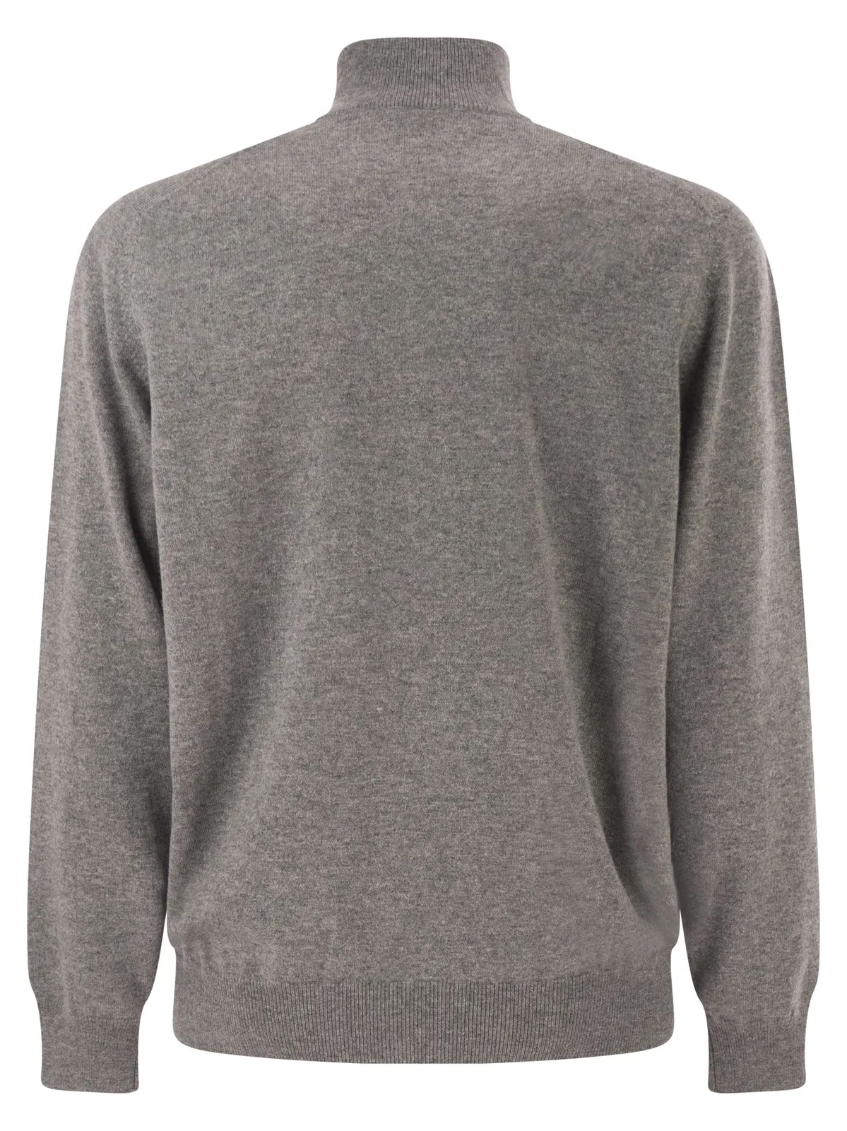 Brunello Cucinelli Cashmere Turtleneck Sweater With Zipper