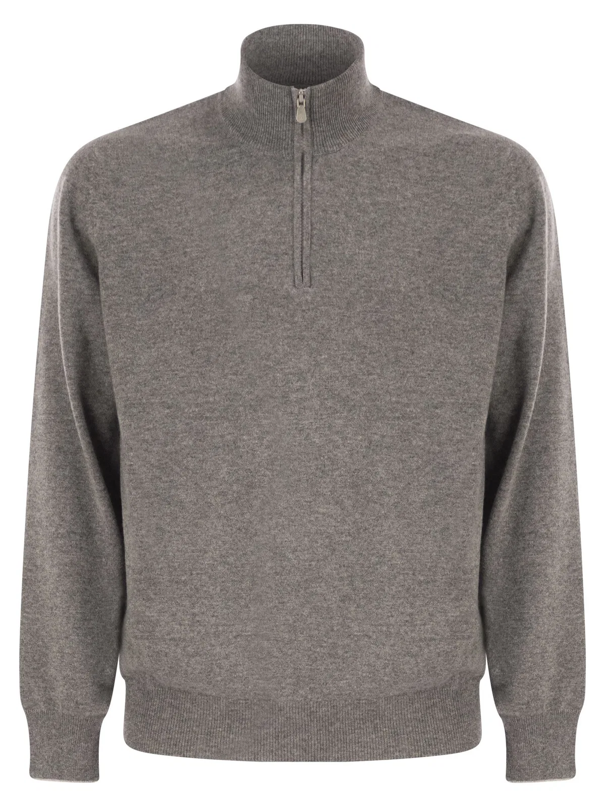 Brunello Cucinelli Cashmere Turtleneck Sweater With Zipper