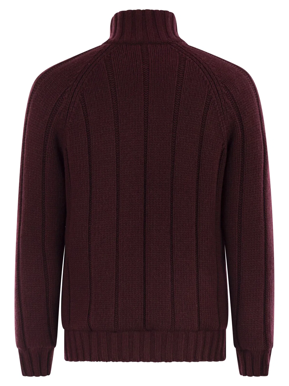 Brunello Cucinelli Cashmere Knit Down Jacket With Zip