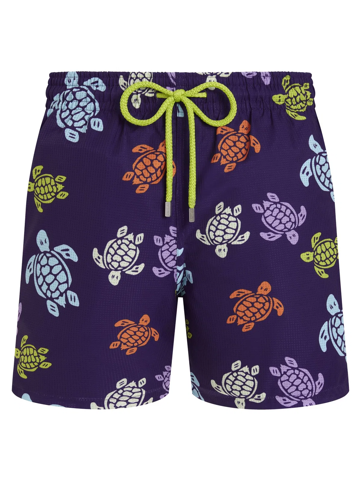 Vilebrequin Men’s Swim Shorts With Multicolour Turtl