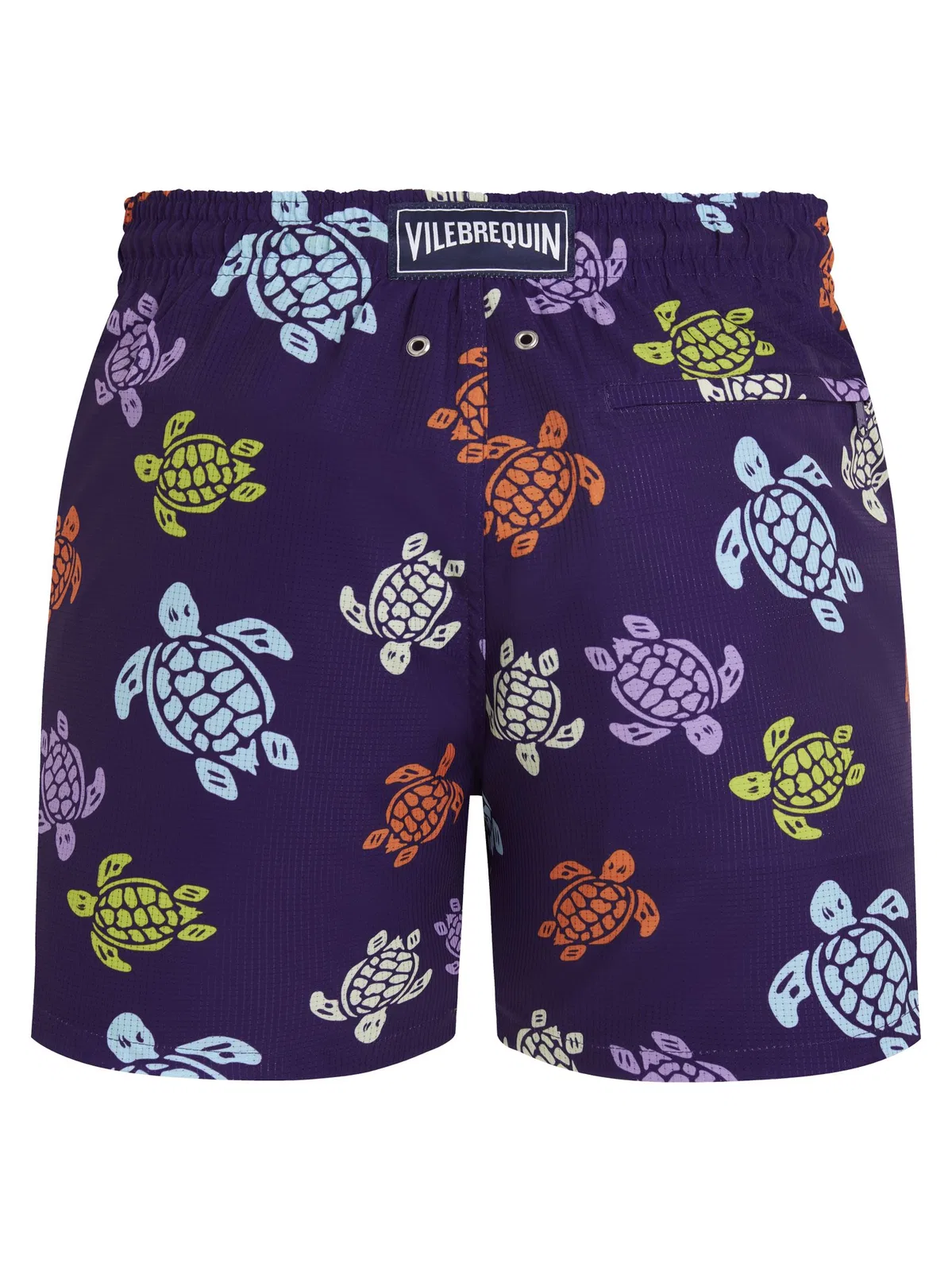 Vilebrequin Menโs Swim Shorts With Multicolour Turtl
