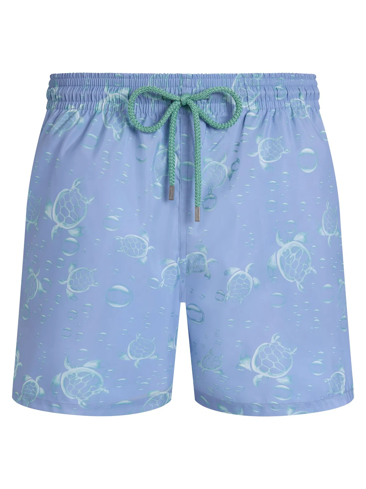 Vilebrequin Men’s Swim Shorts With Turtle And Water 