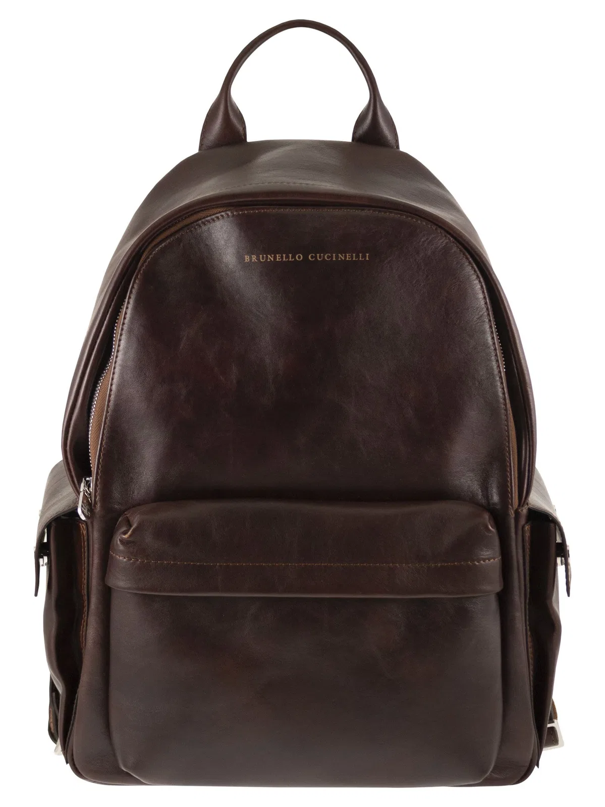 Brunello Cucinelli Travel Backpack In Calfskin