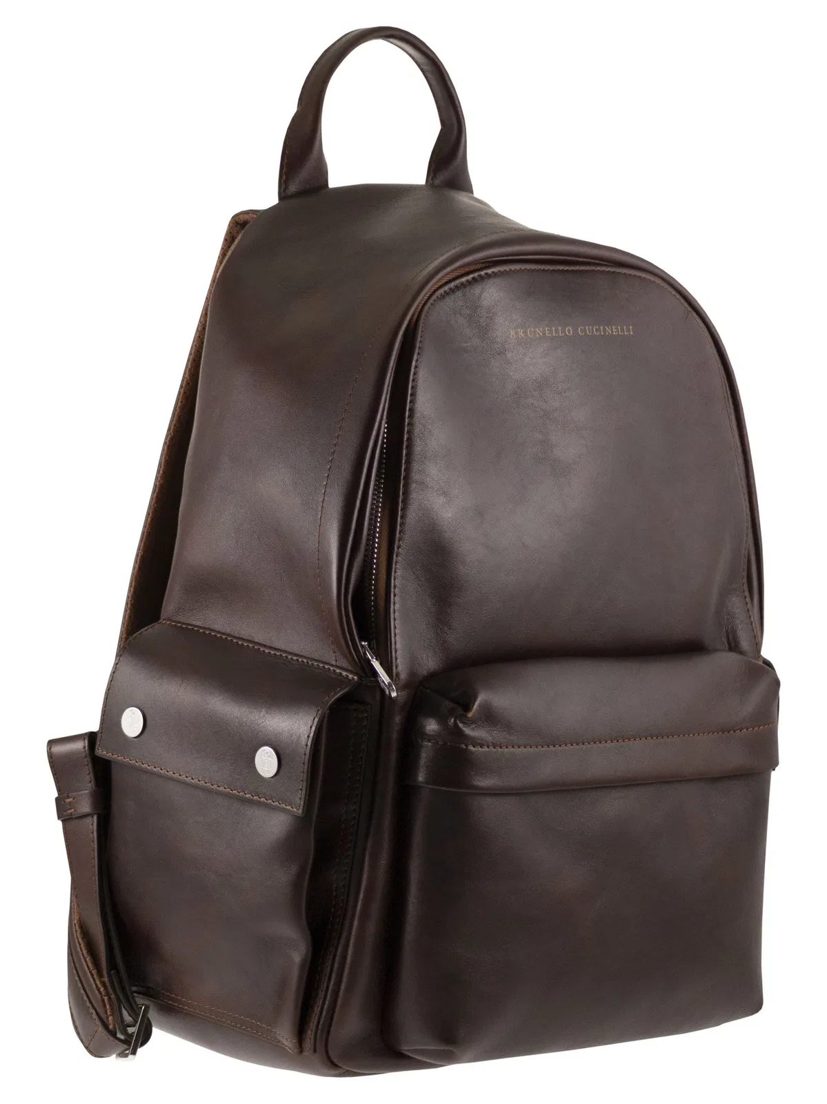 Brunello Cucinelli Travel Backpack In Calfskin