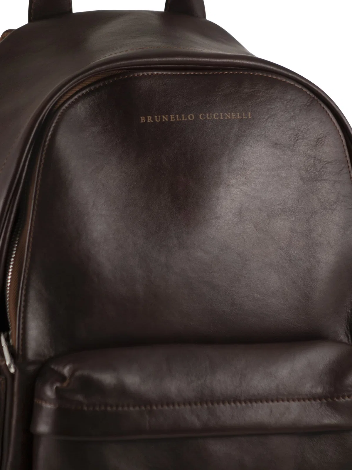 Brunello Cucinelli Travel Backpack In Calfskin