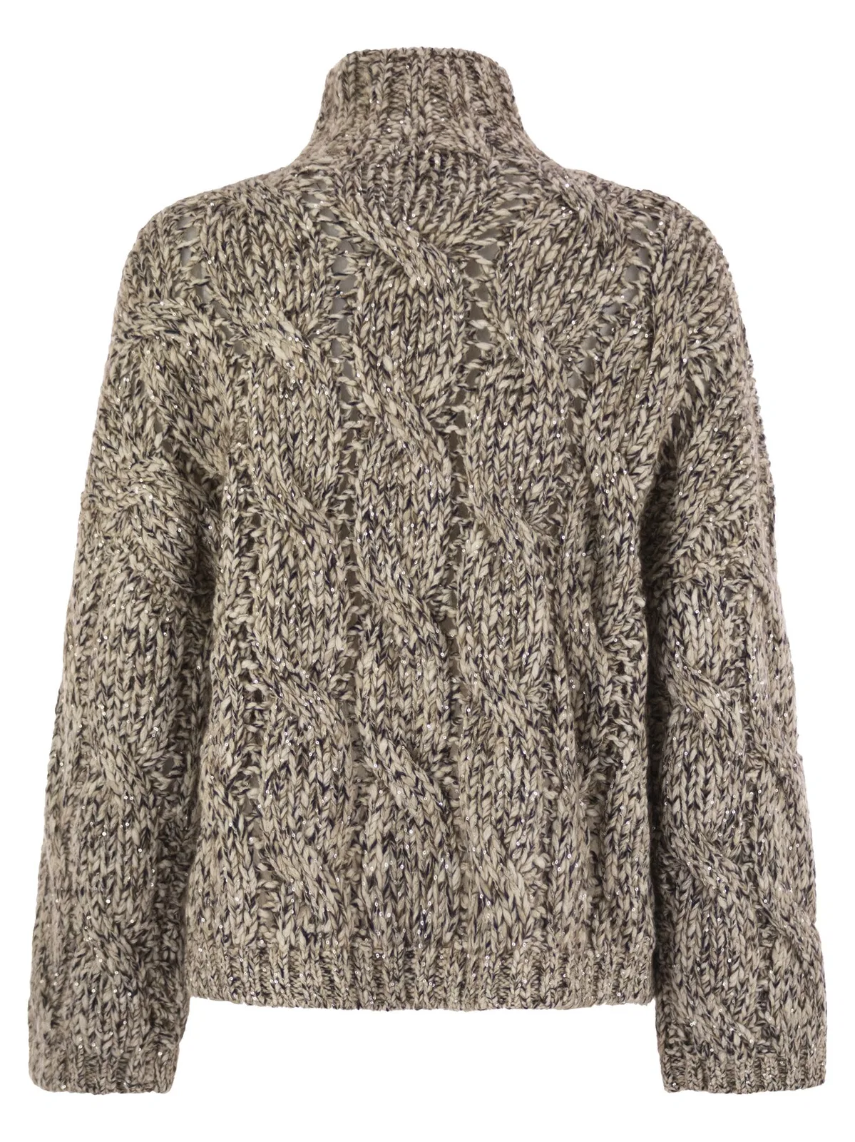 Brunello Cucinelli Soft Wool, Cashmere And Mohair Turtlenec