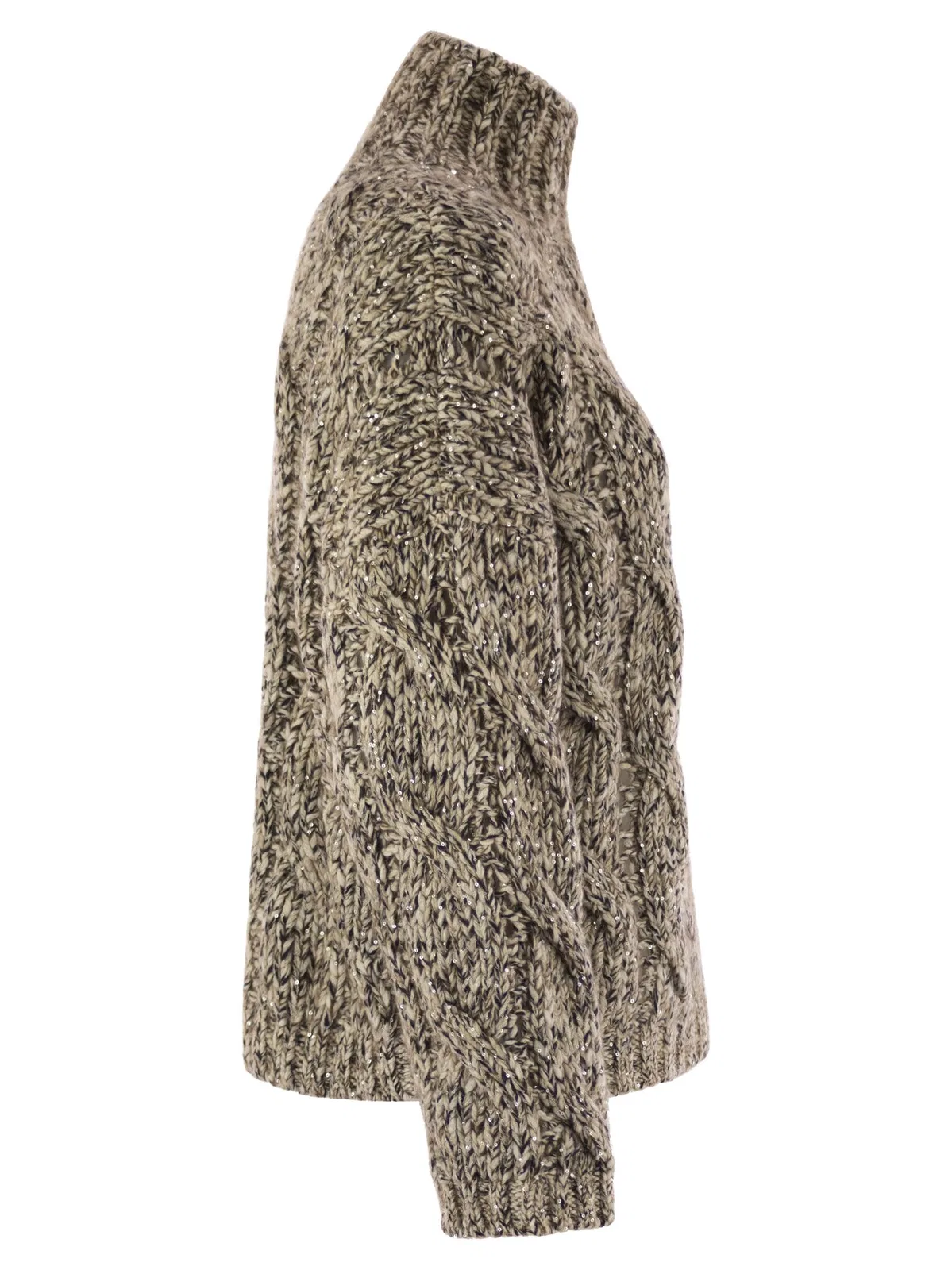 Brunello Cucinelli Soft Wool, Cashmere And Mohair Turtlenec