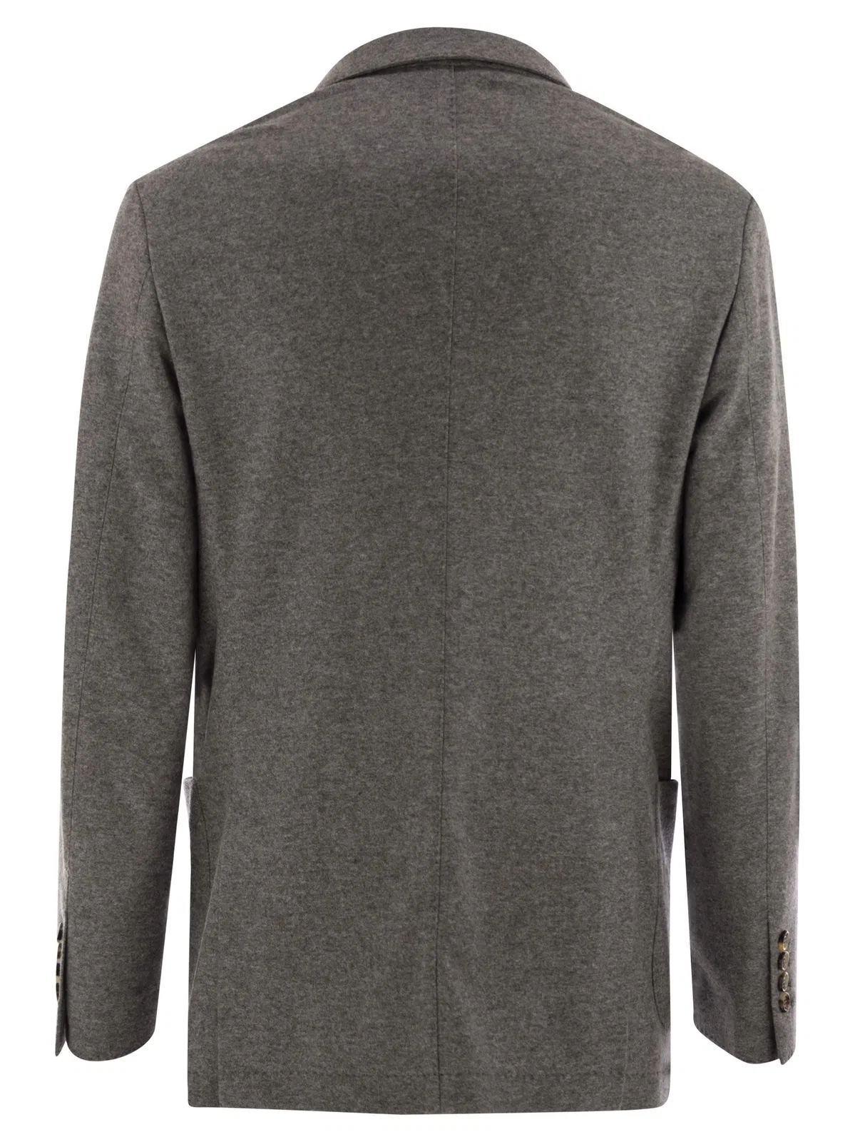 Brunello Cucinelli Cashmere Jersey Blazer With Patch Pocket
