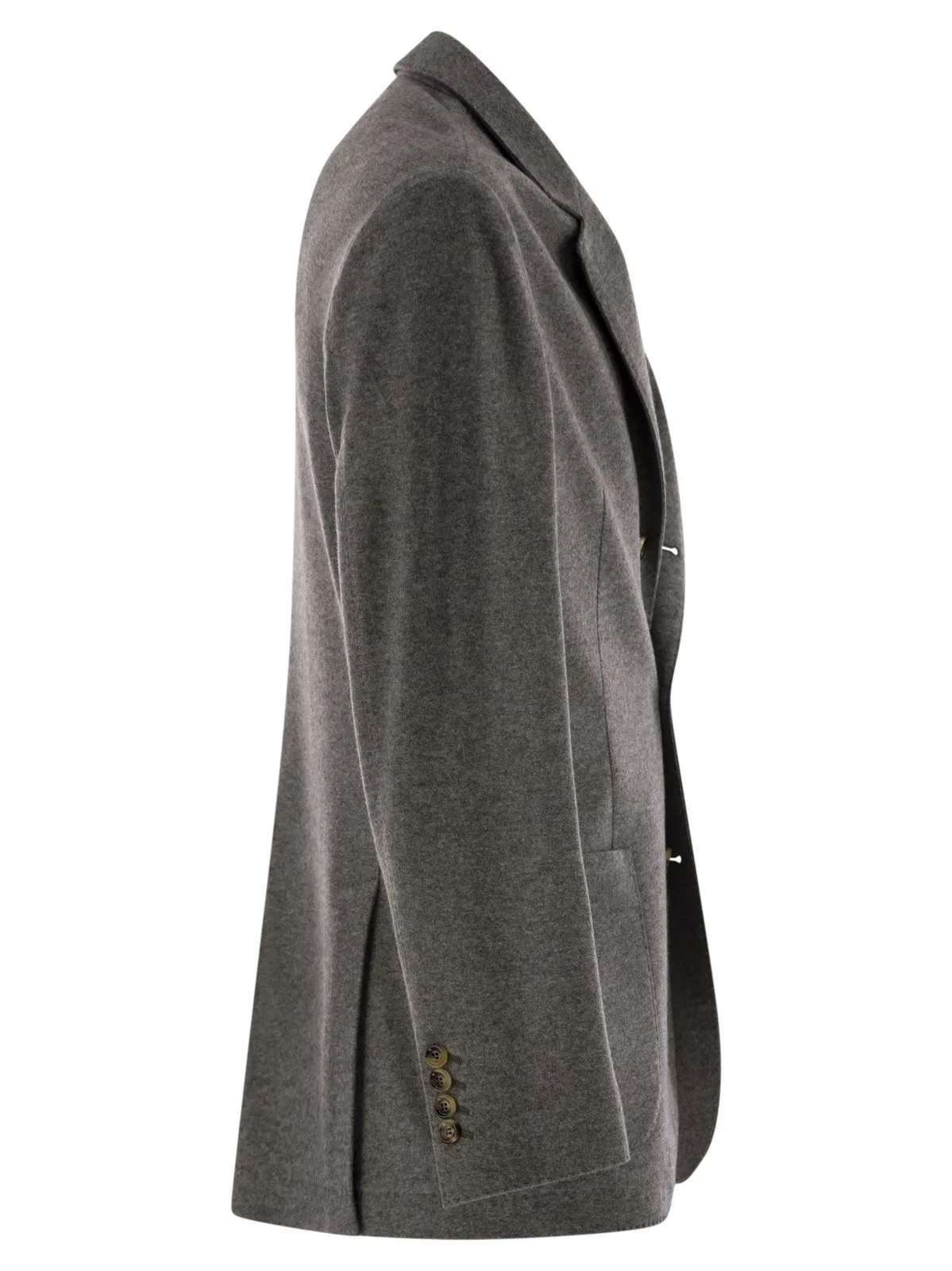 Brunello Cucinelli Cashmere Jersey Blazer With Patch Pocket