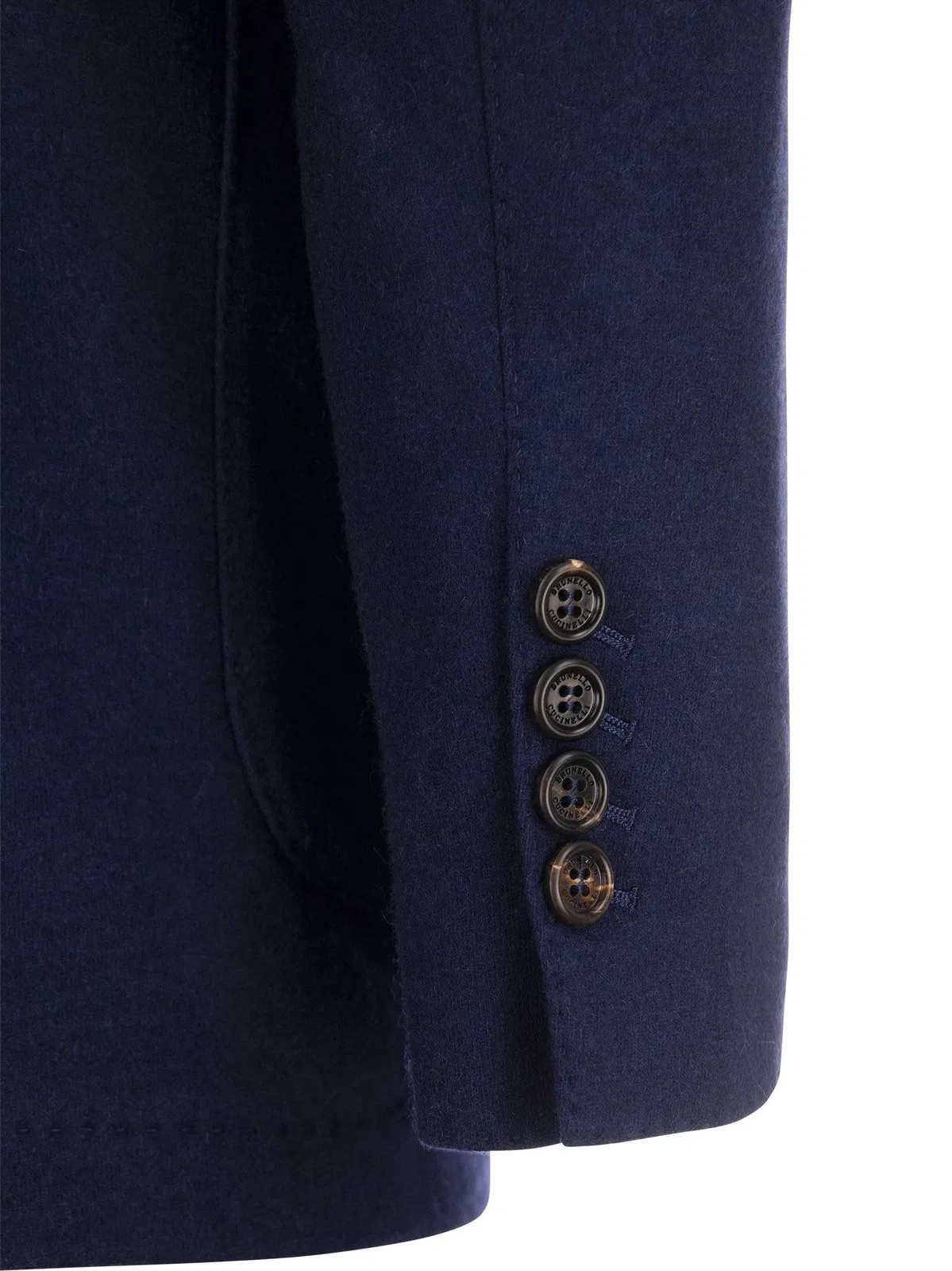 Brunello Cucinelli Cashmere Jersey Blazer With Patch Pocket