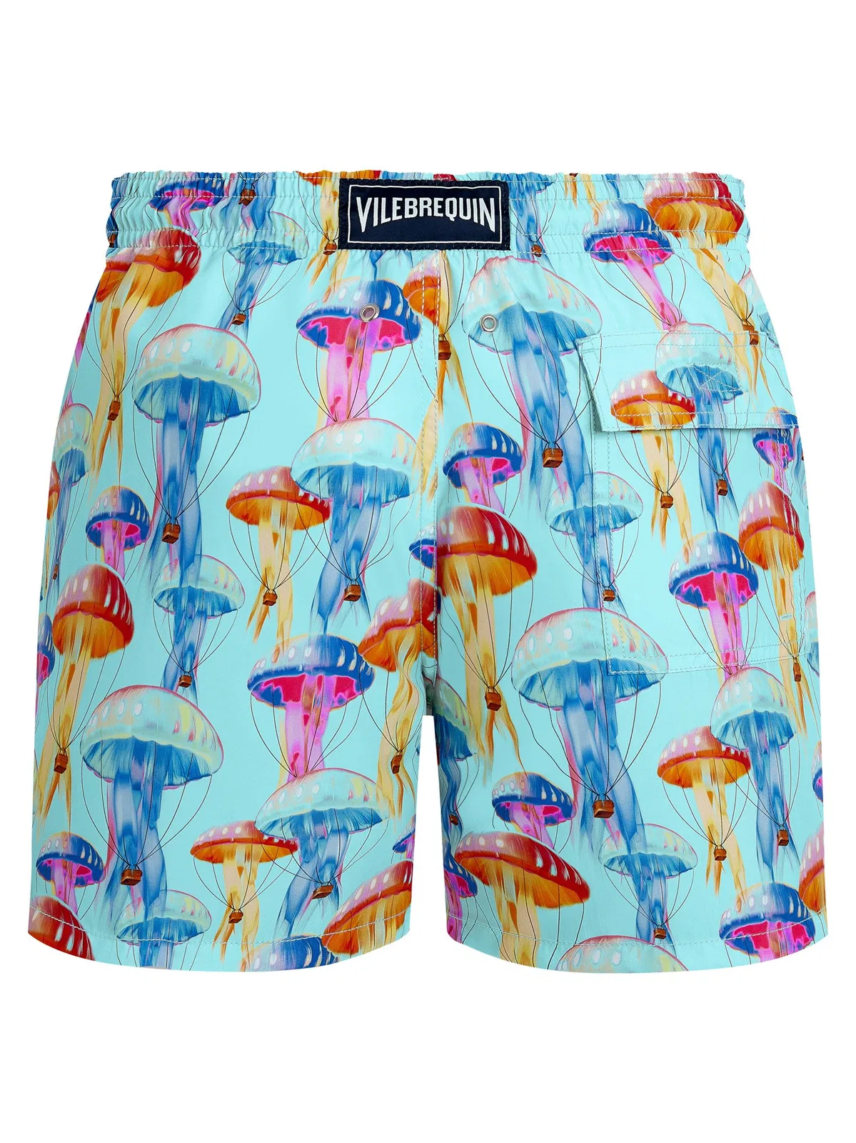 Vilebrequin Menโs Recycled Polyamide Swim Shorts Wit