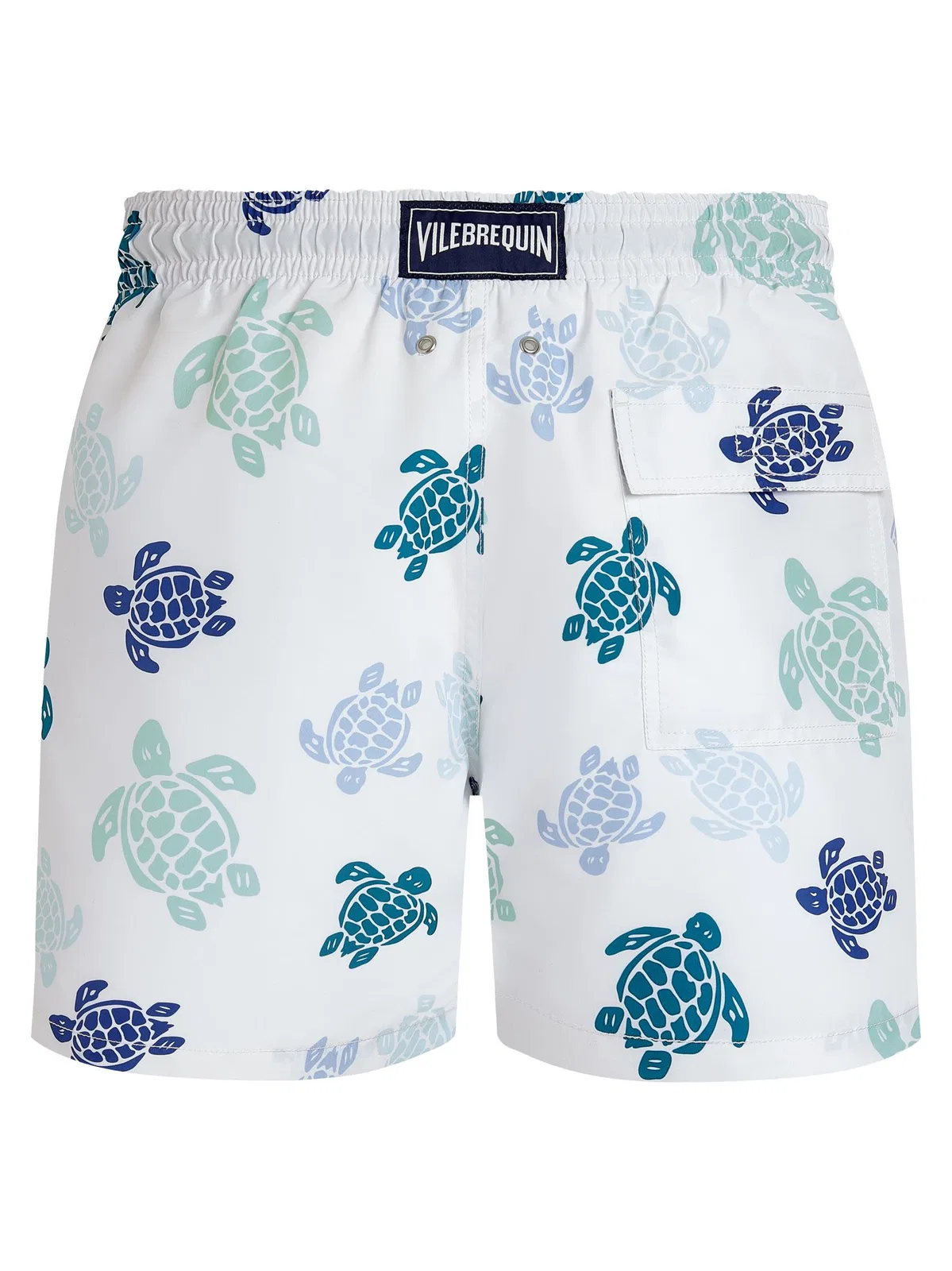 Vilebrequin Swim Shorts With Multicolour Turtle Prin